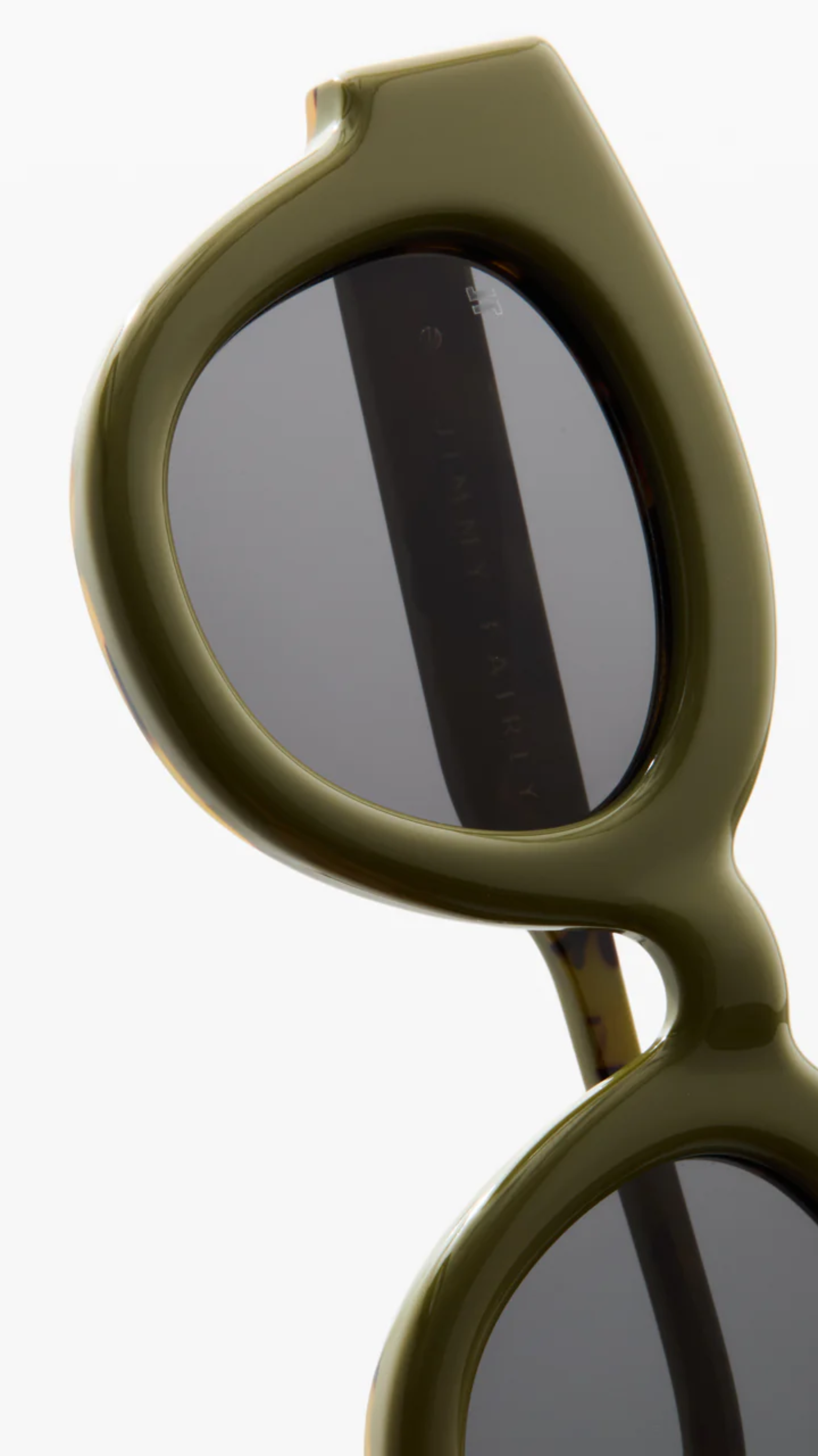 Jimmy Fairly Paoli Sunglasses in Green