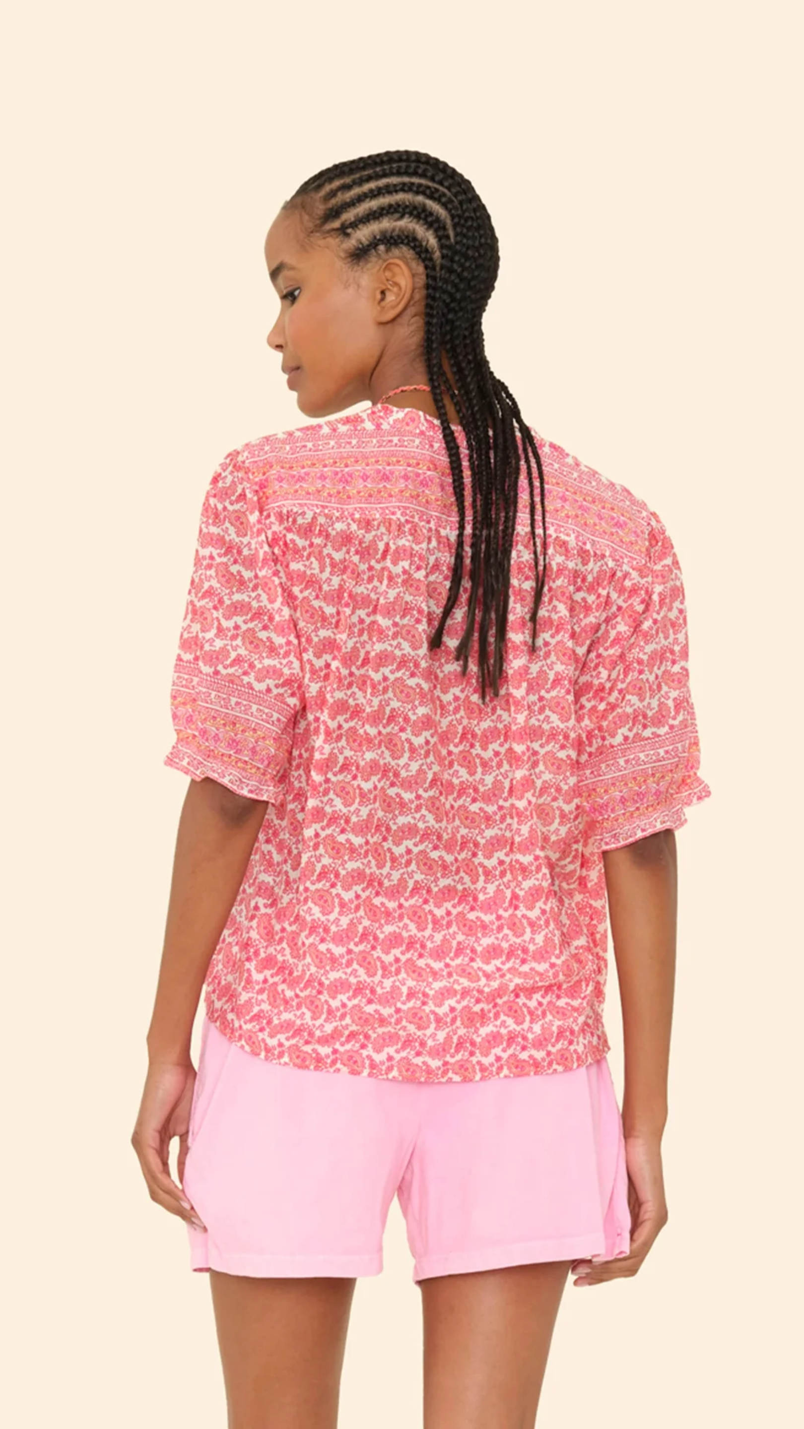Xirena Eden Shirt in Paloma Pink