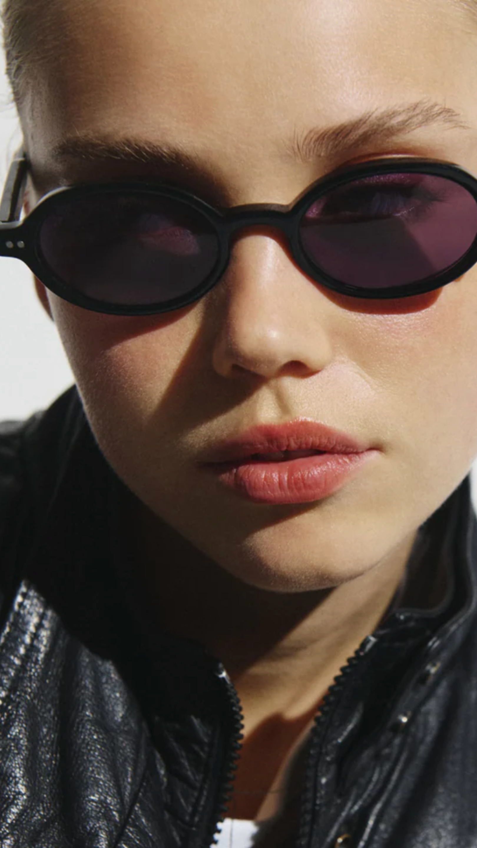 Jimmy Fairly The Elvie Sunglasses in Black