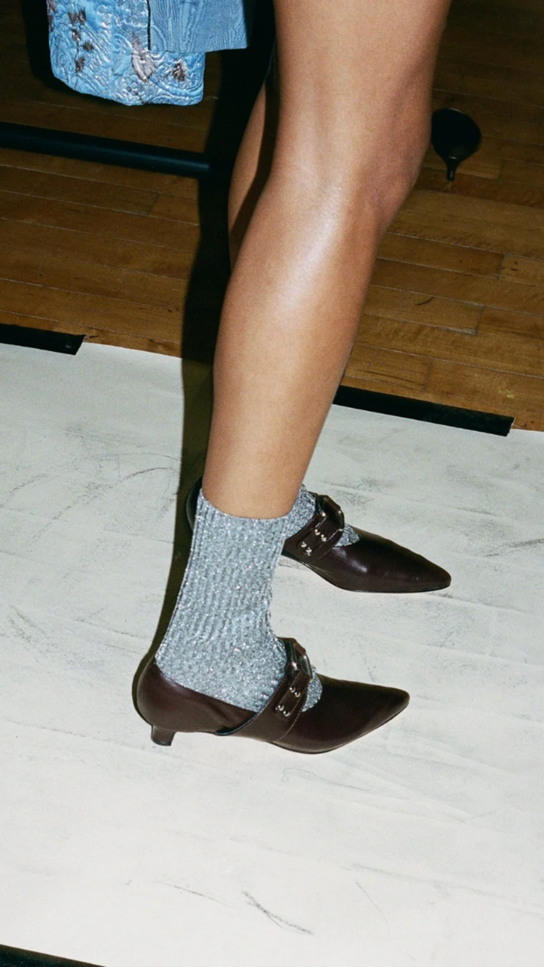 Rachel Comey Clemmie Pirate Heel in Black Mule