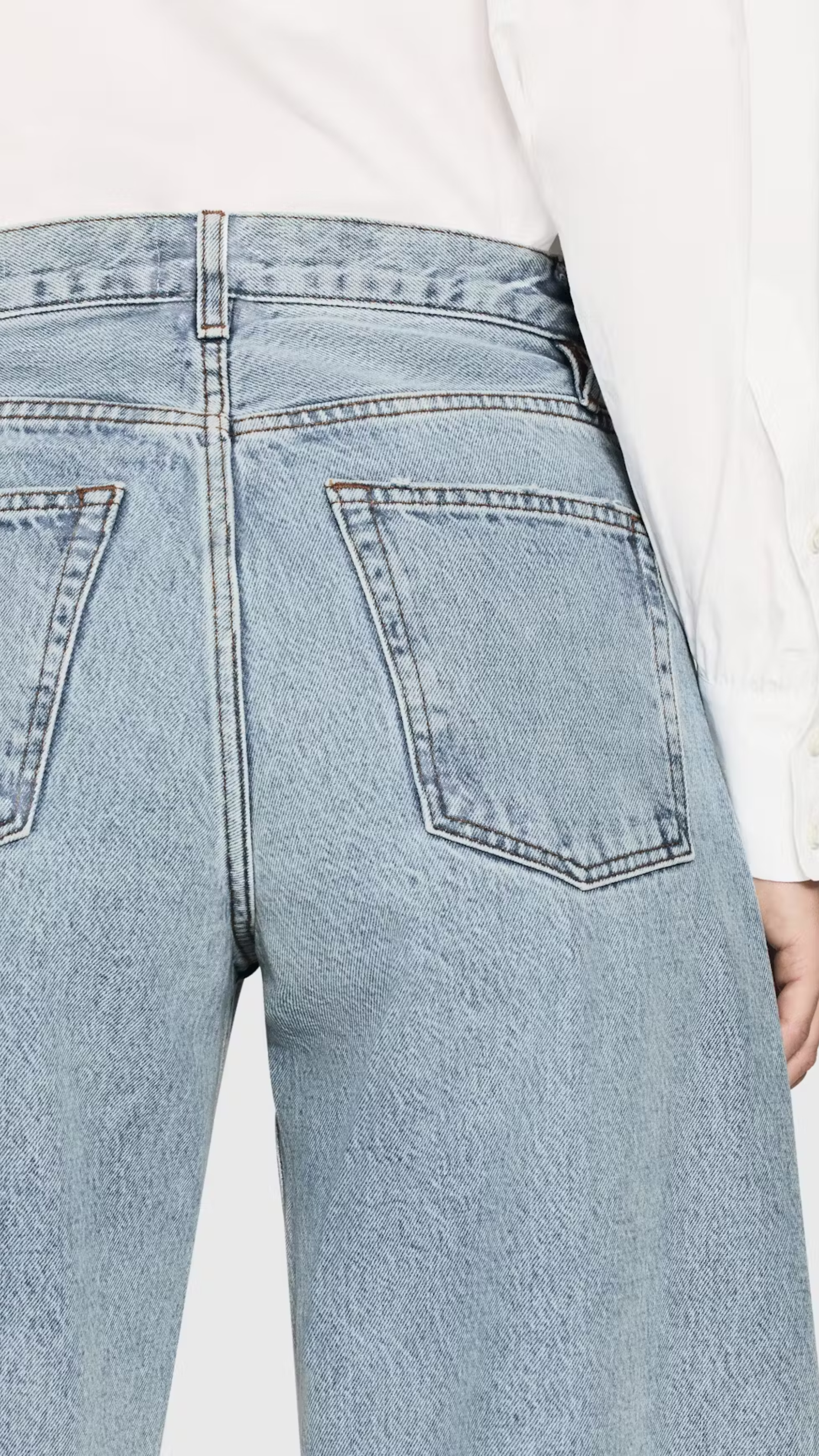 Frame The Bubble Jean in Outlaw