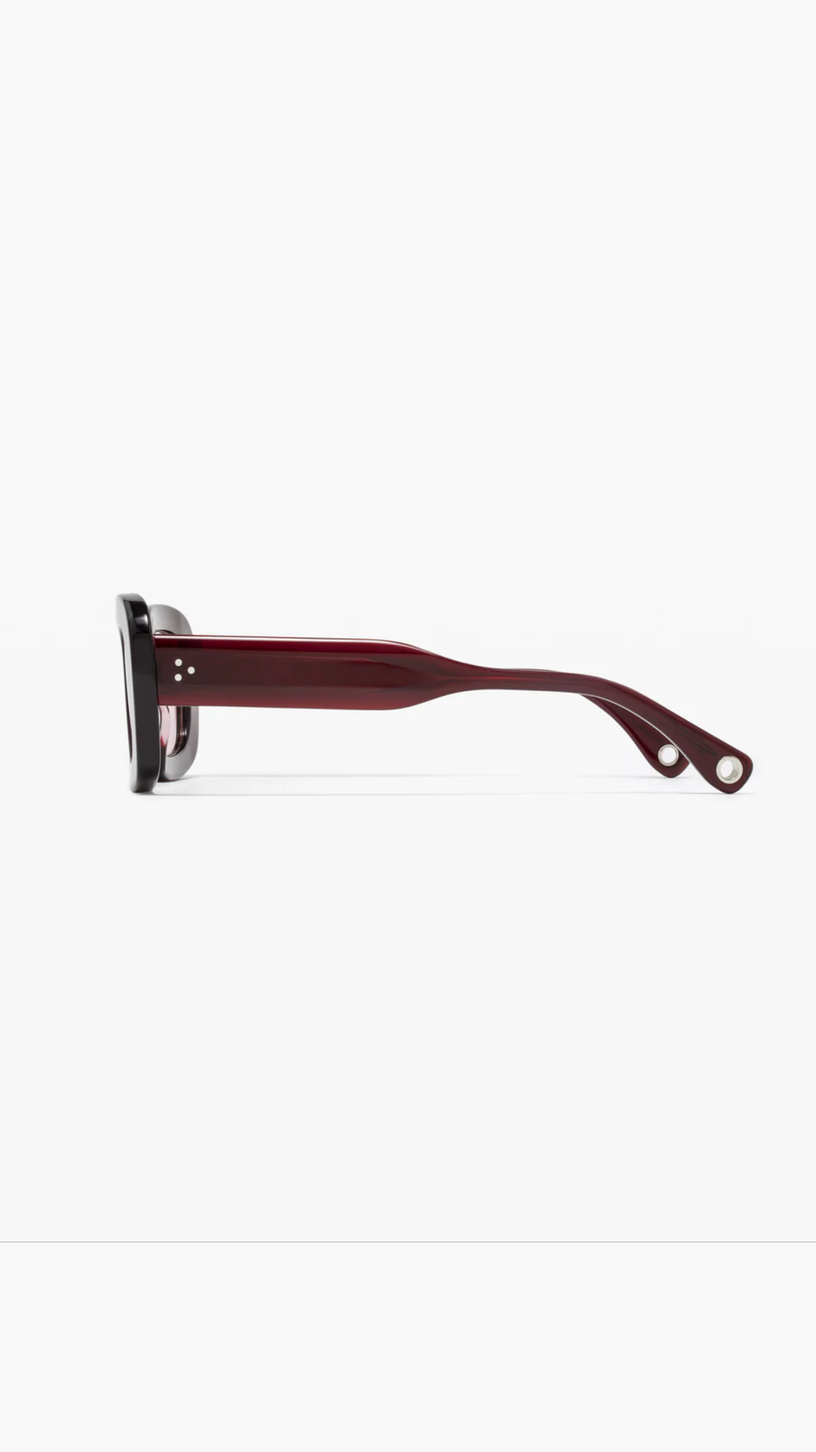 Jimmy Fairly The ILY JF Colors Sunglasses in Burgundy