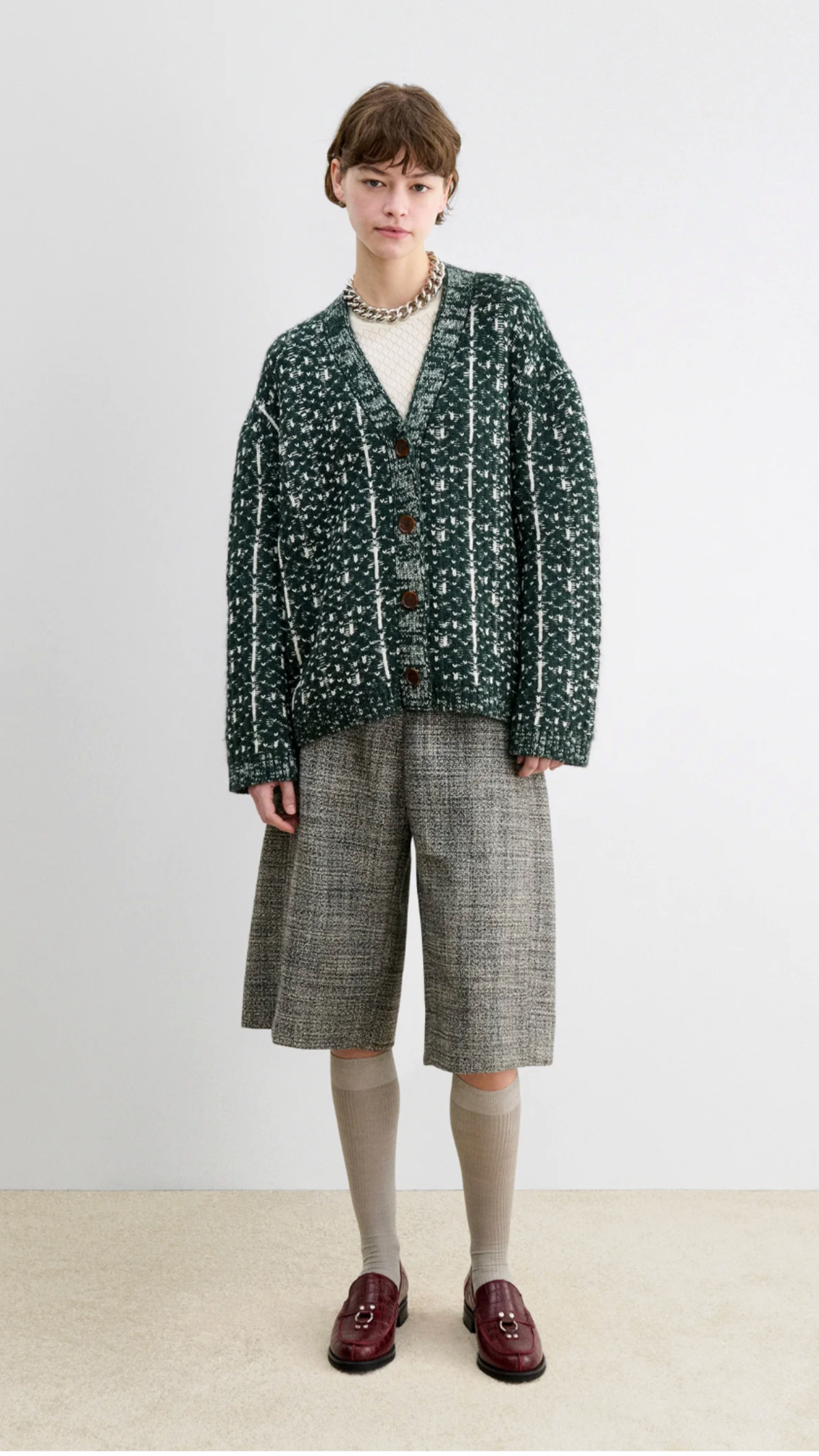 Rachel Comey Hedda Cardigan in Forest