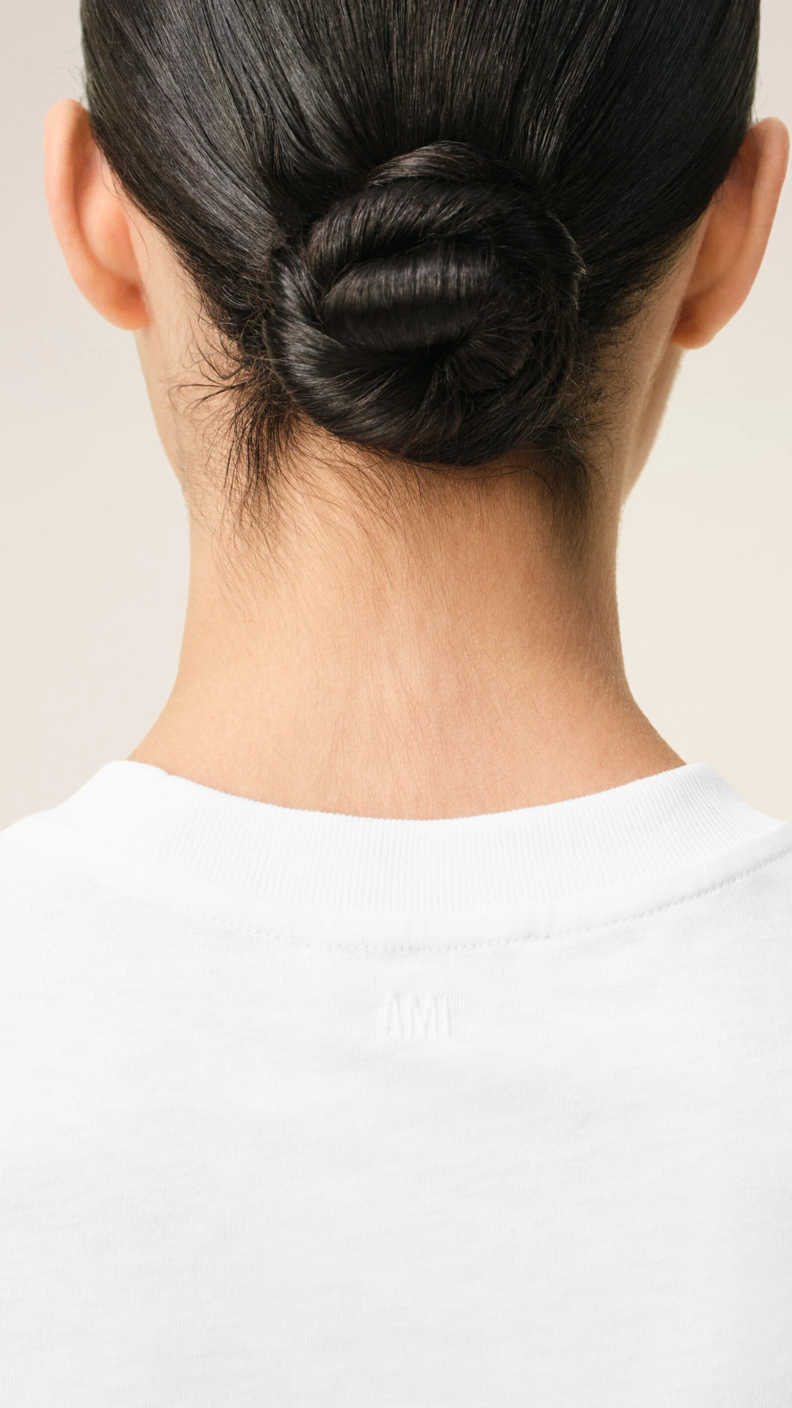 Ami Cotton Cropped Ami De Coeur T-Shirt