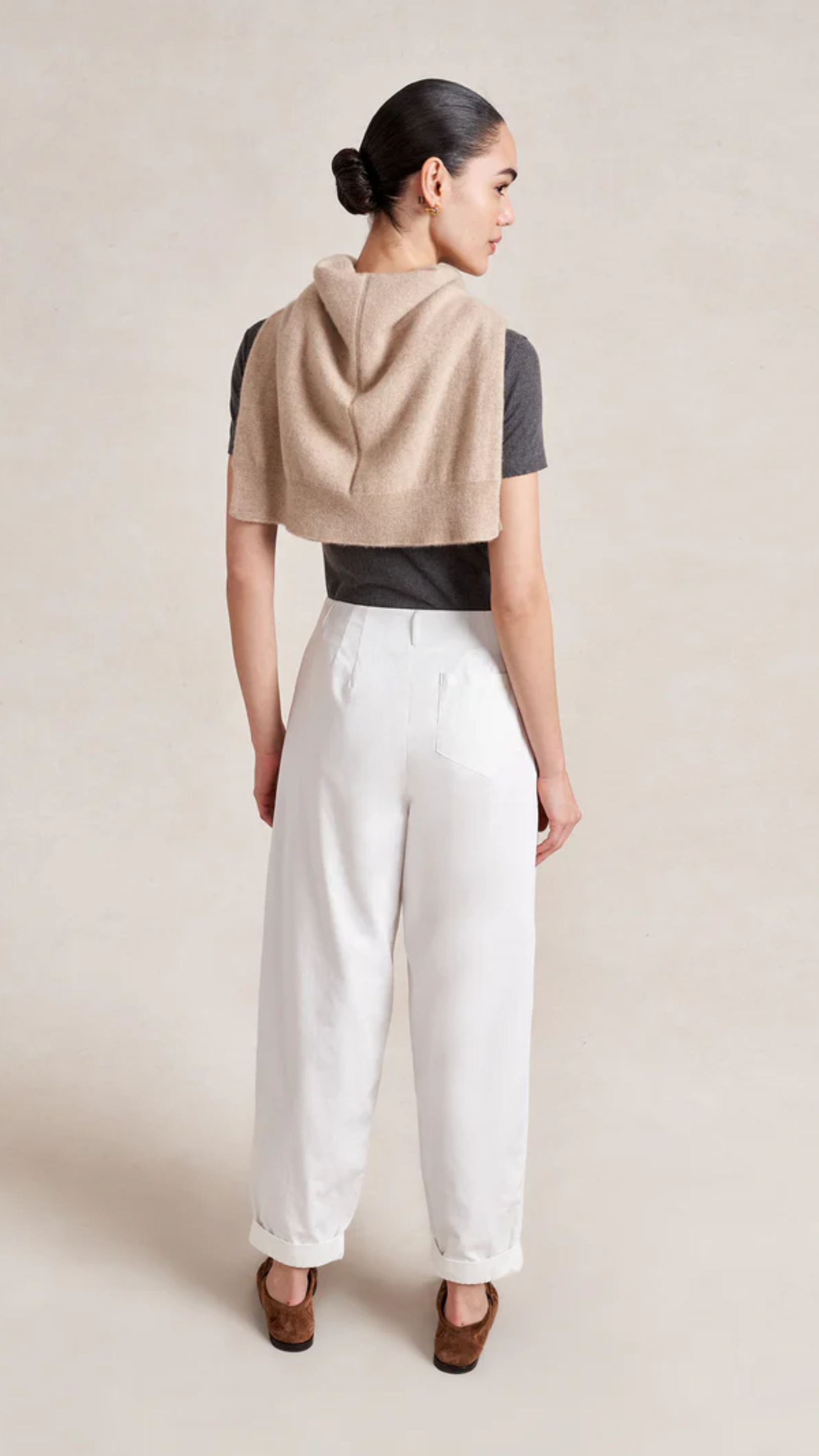 La Ligne Conrad Trouser in White