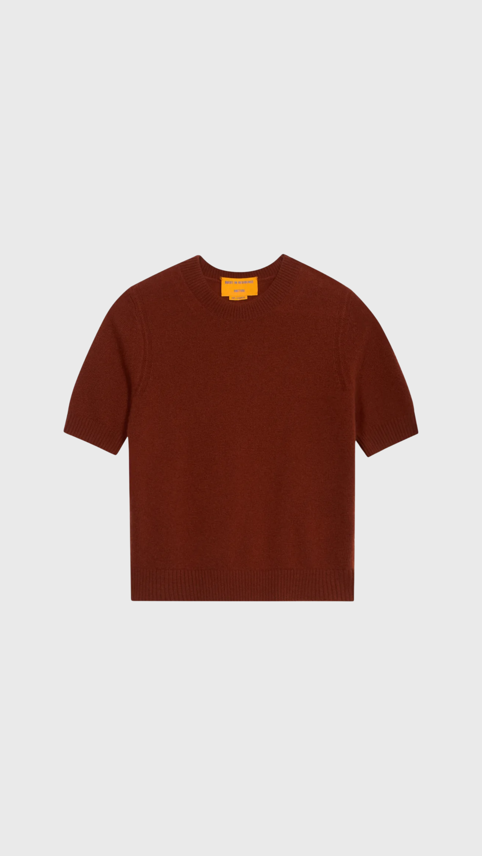 Guest in Residence Sweater Tee in Cinnamon