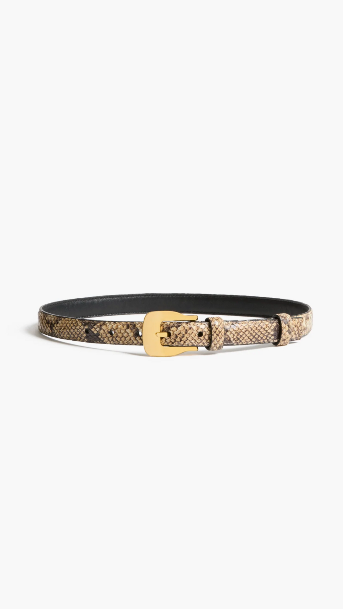 NEW ALTUZARRA women\'s square buckle belt in black Women main image 2