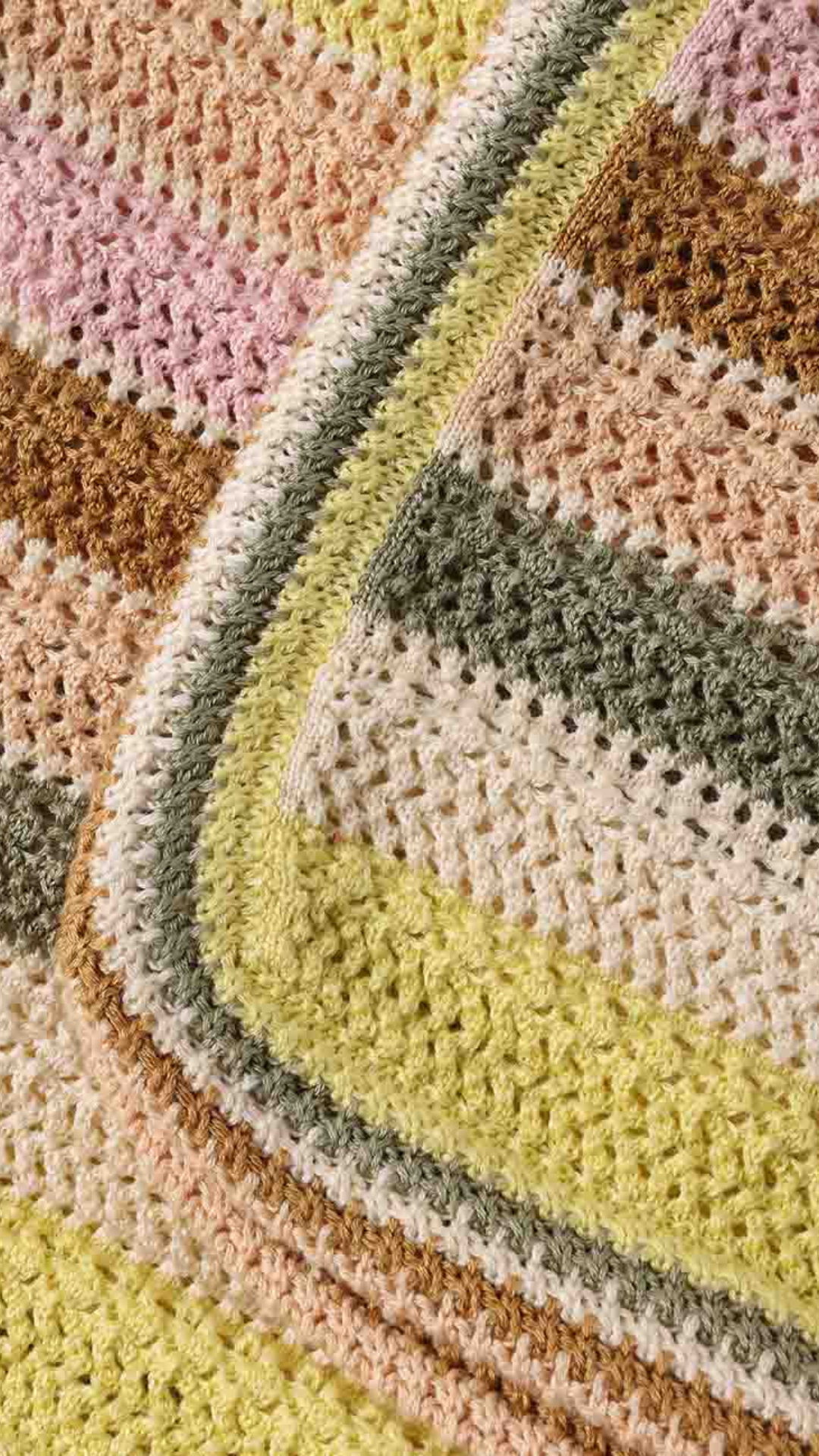 Zimmermann Indra Stripe Crochet Short in Multi