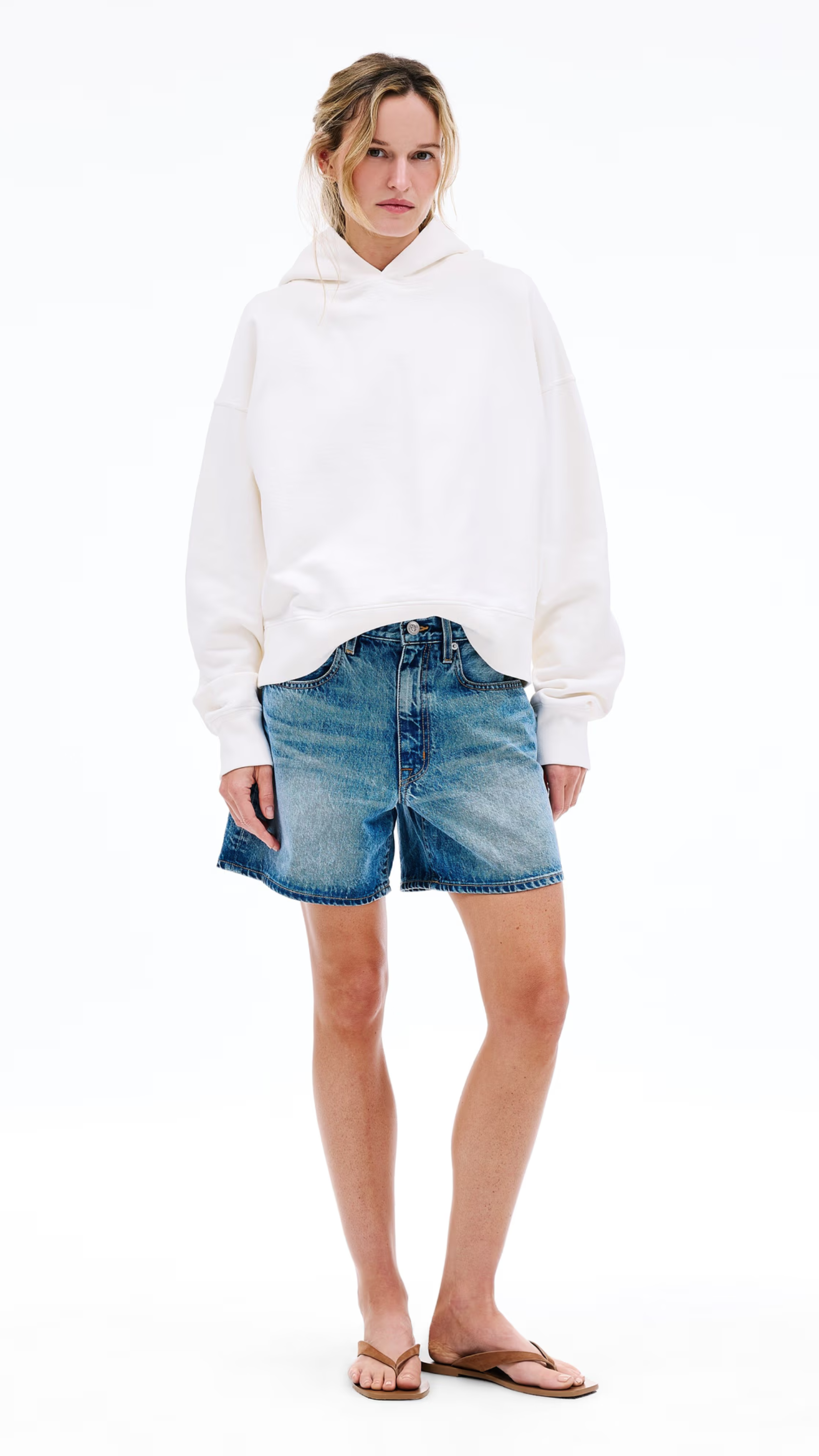 SLVRLAKE Walker Denim Short in Like a Dream