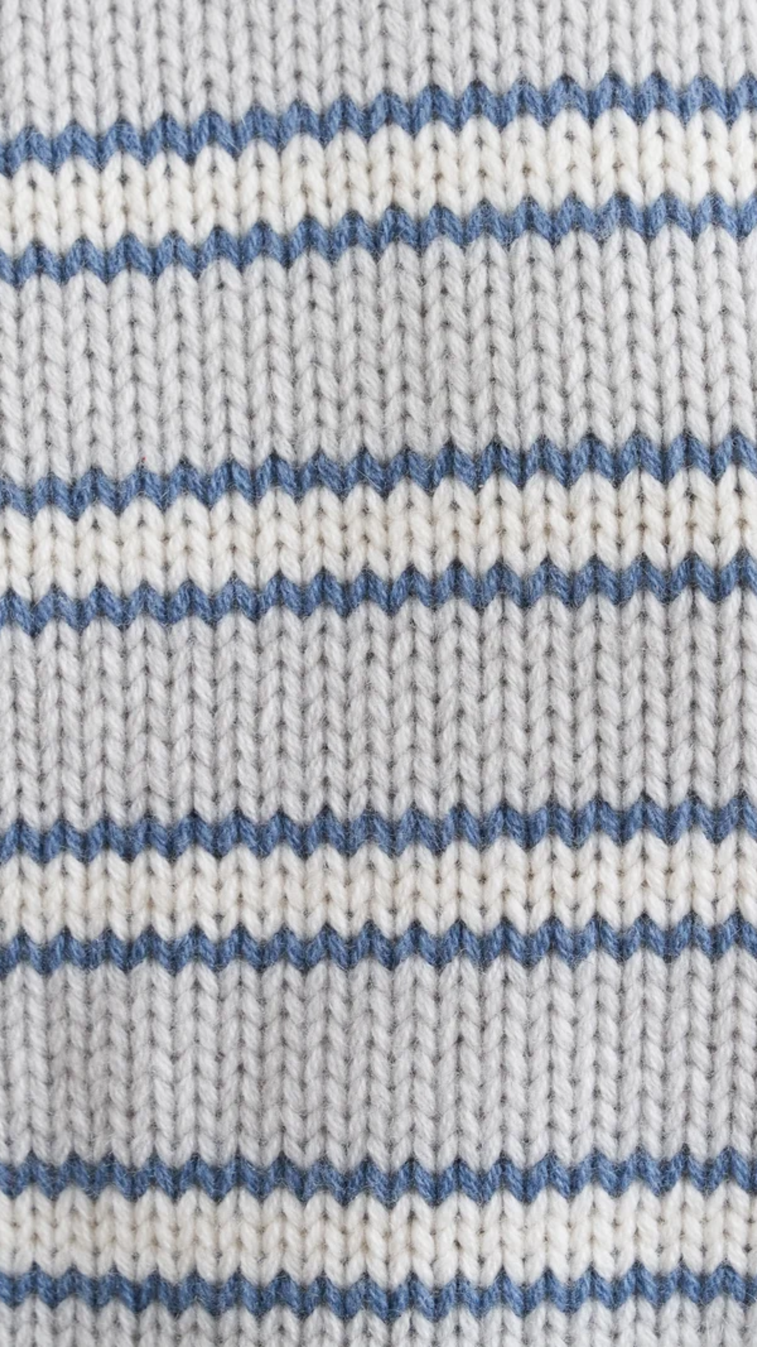 La Ligne Multi Stripe Marin Sweater in Stone/Denim Blue