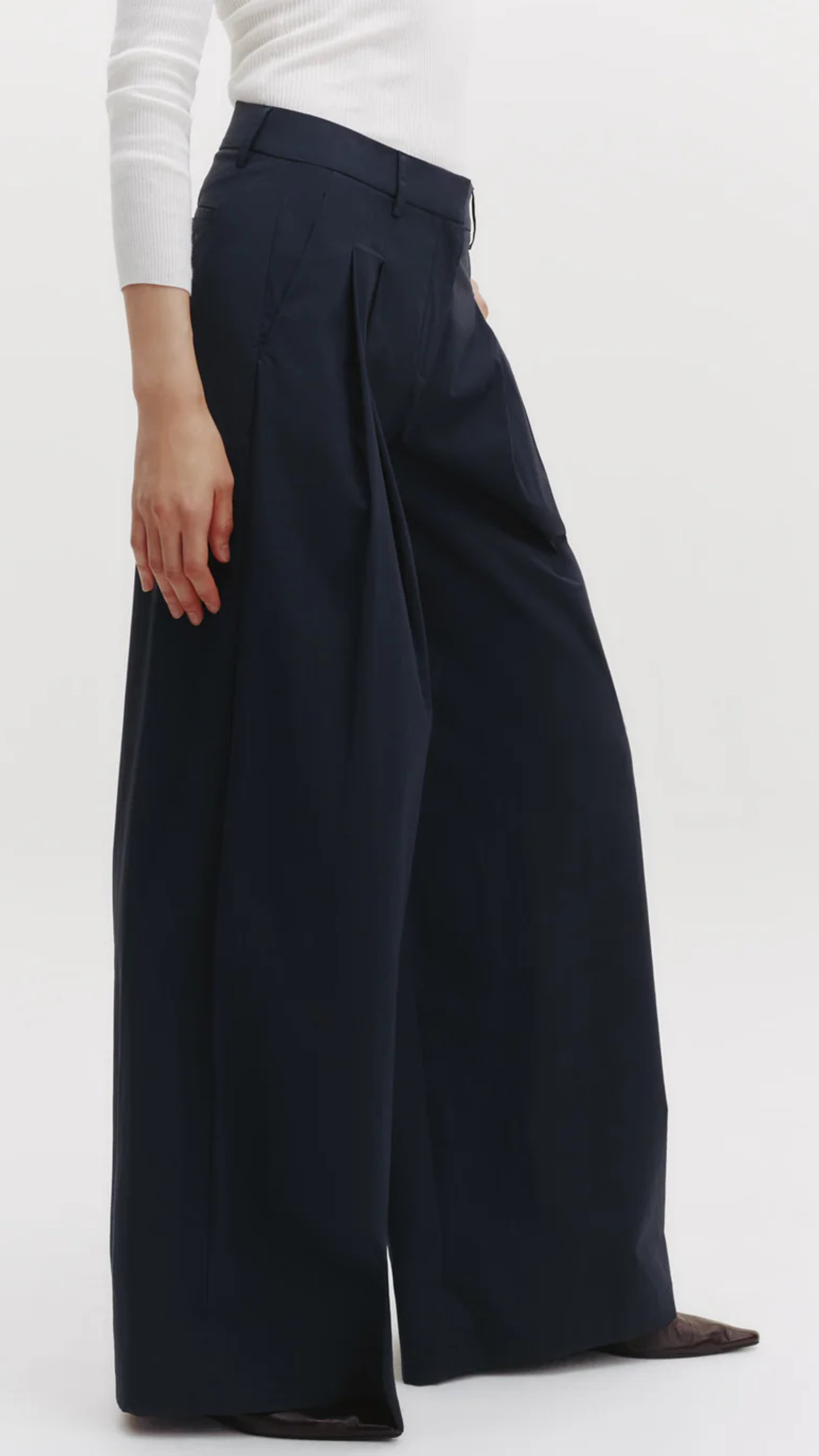 TWP Newest Didi Pant in Midnight