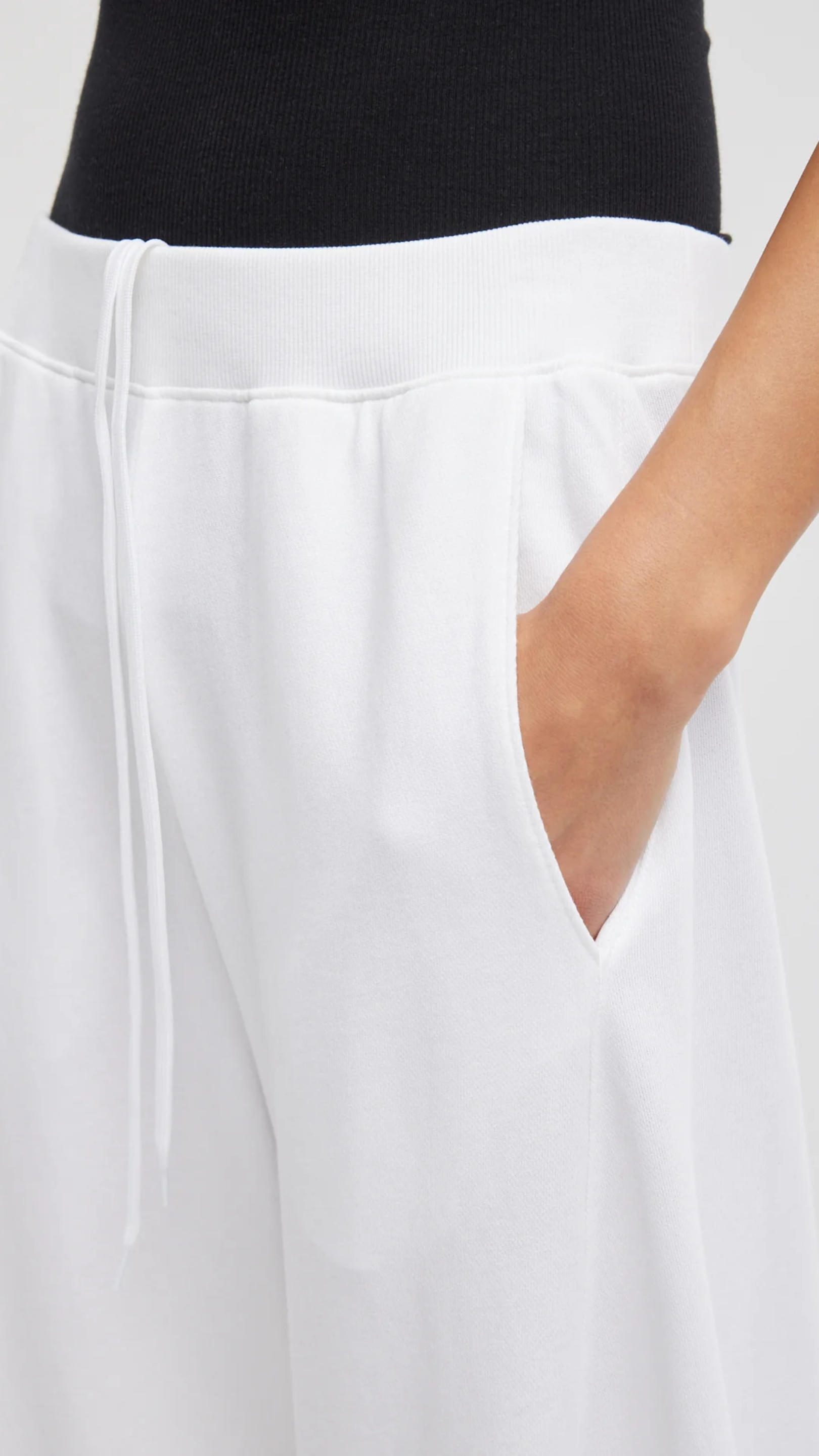 Tibi Light Weight Sweatshirting Winslow Pant