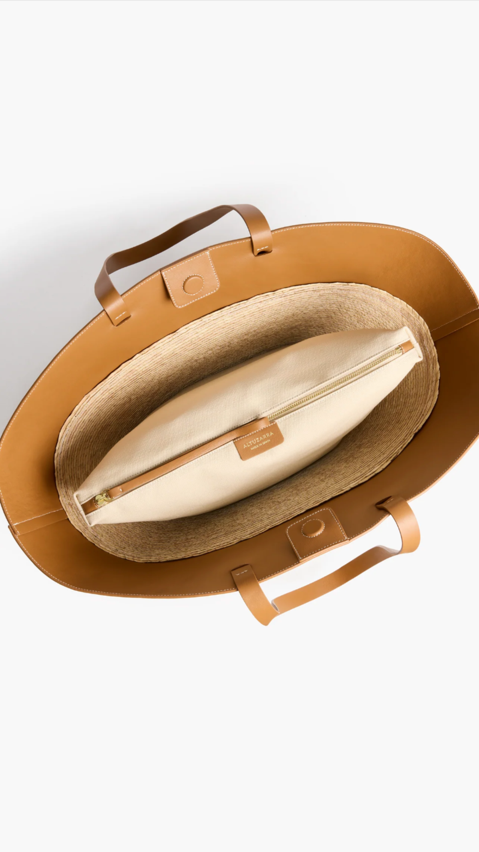 Altuzarra Knot Basket Large in Canyon