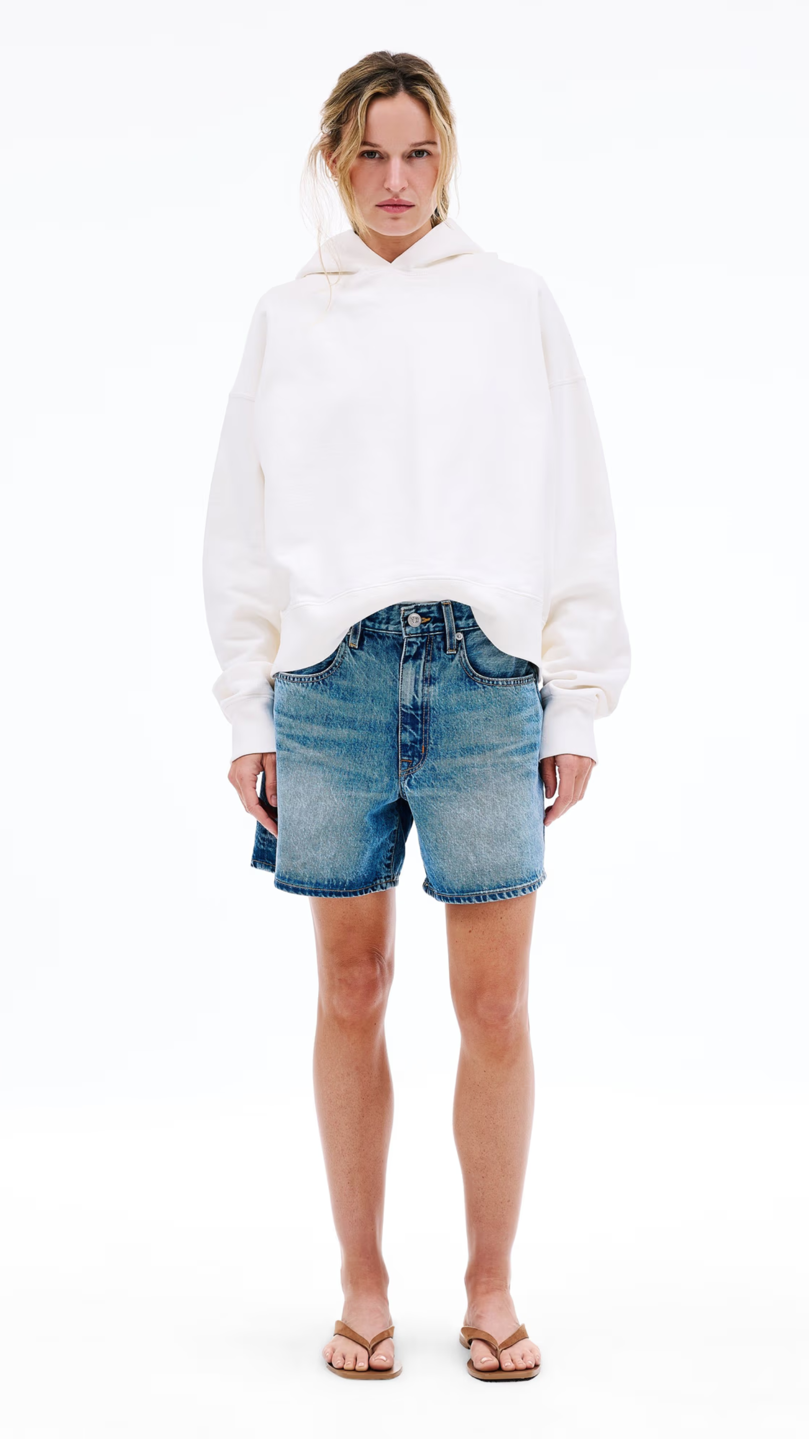 SLVRLAKE Walker Denim Short in Like a Dream