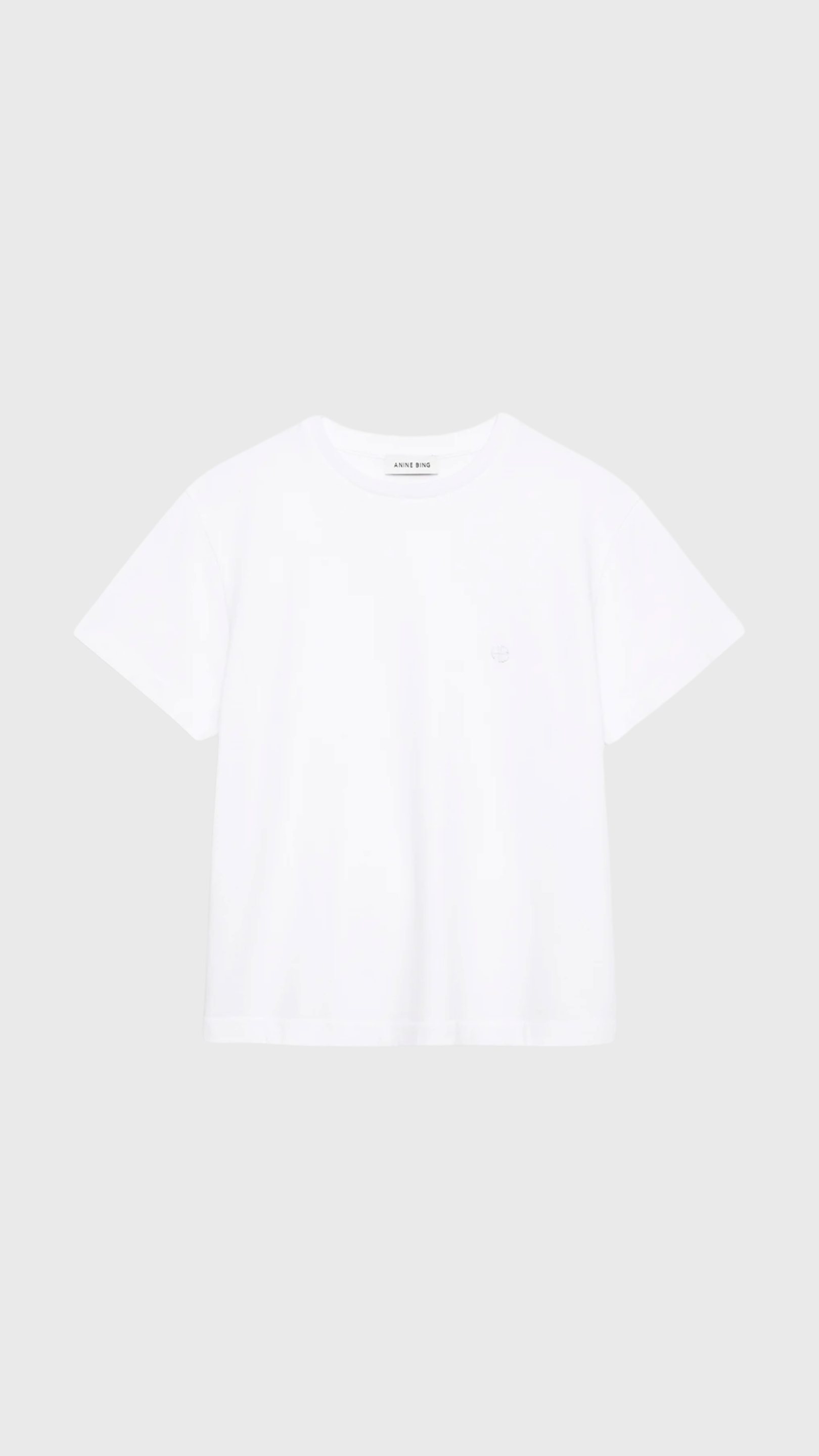 Anine Bing Shelley Tee in White