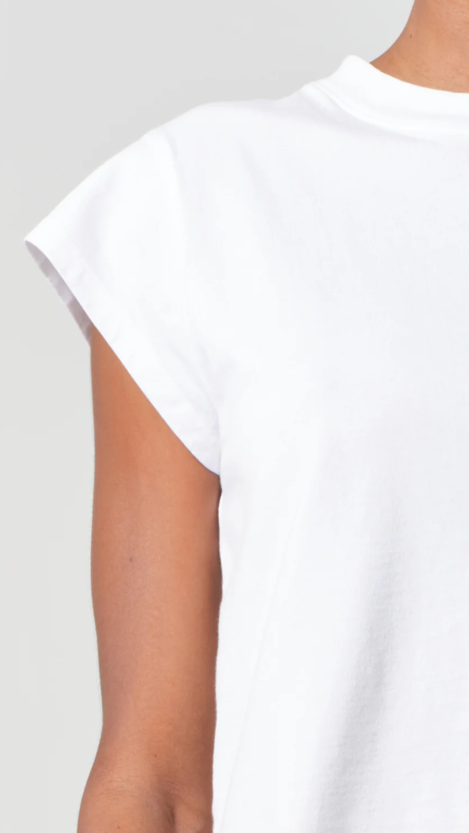 Agolde Bryce Cap Sleeve Tee