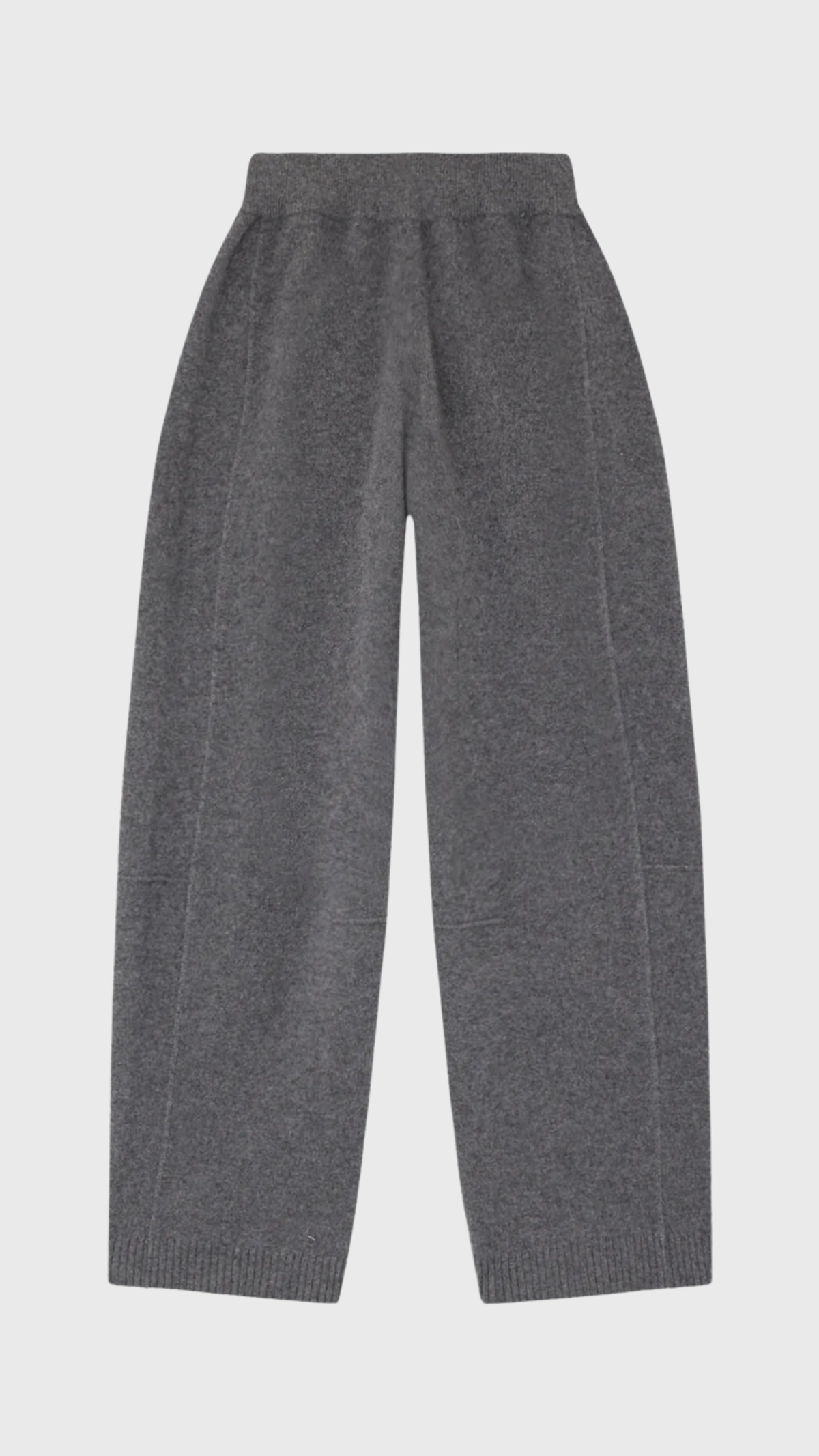 Guest in Residence Felted Barrel Pant in Charcoal