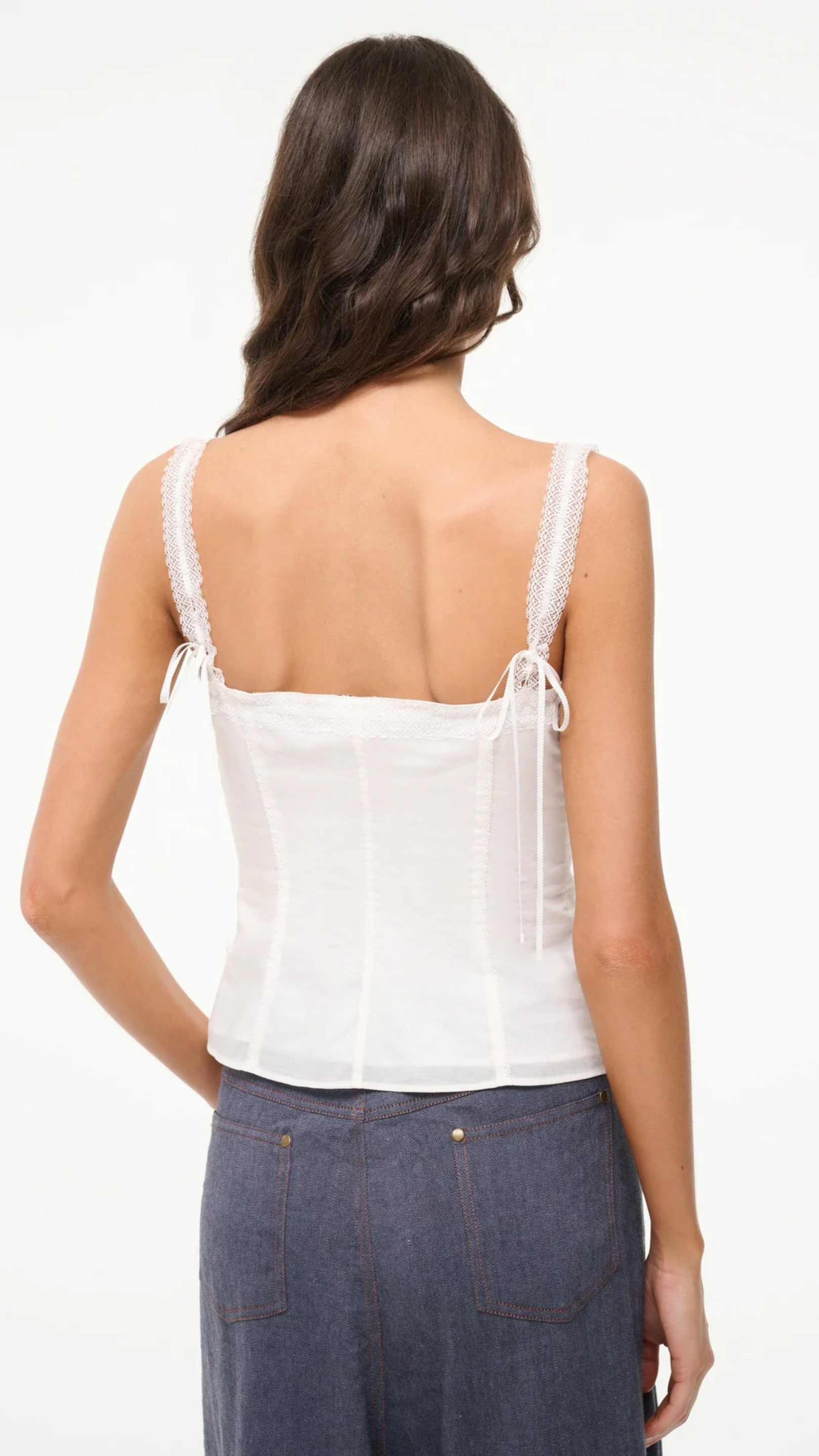Staud Matilde Top in White