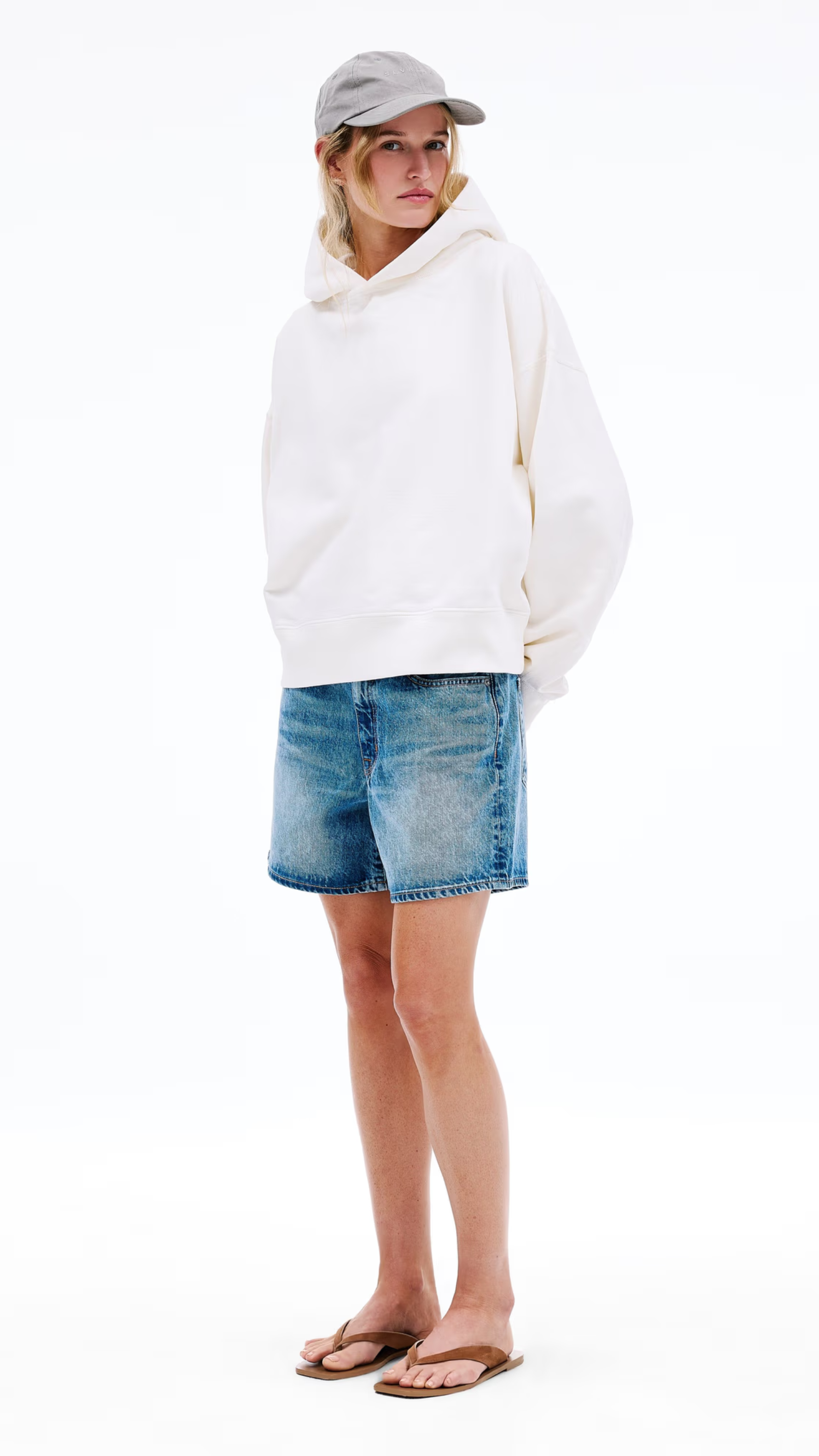 SLVRLAKE Walker Denim Short in Like a Dream