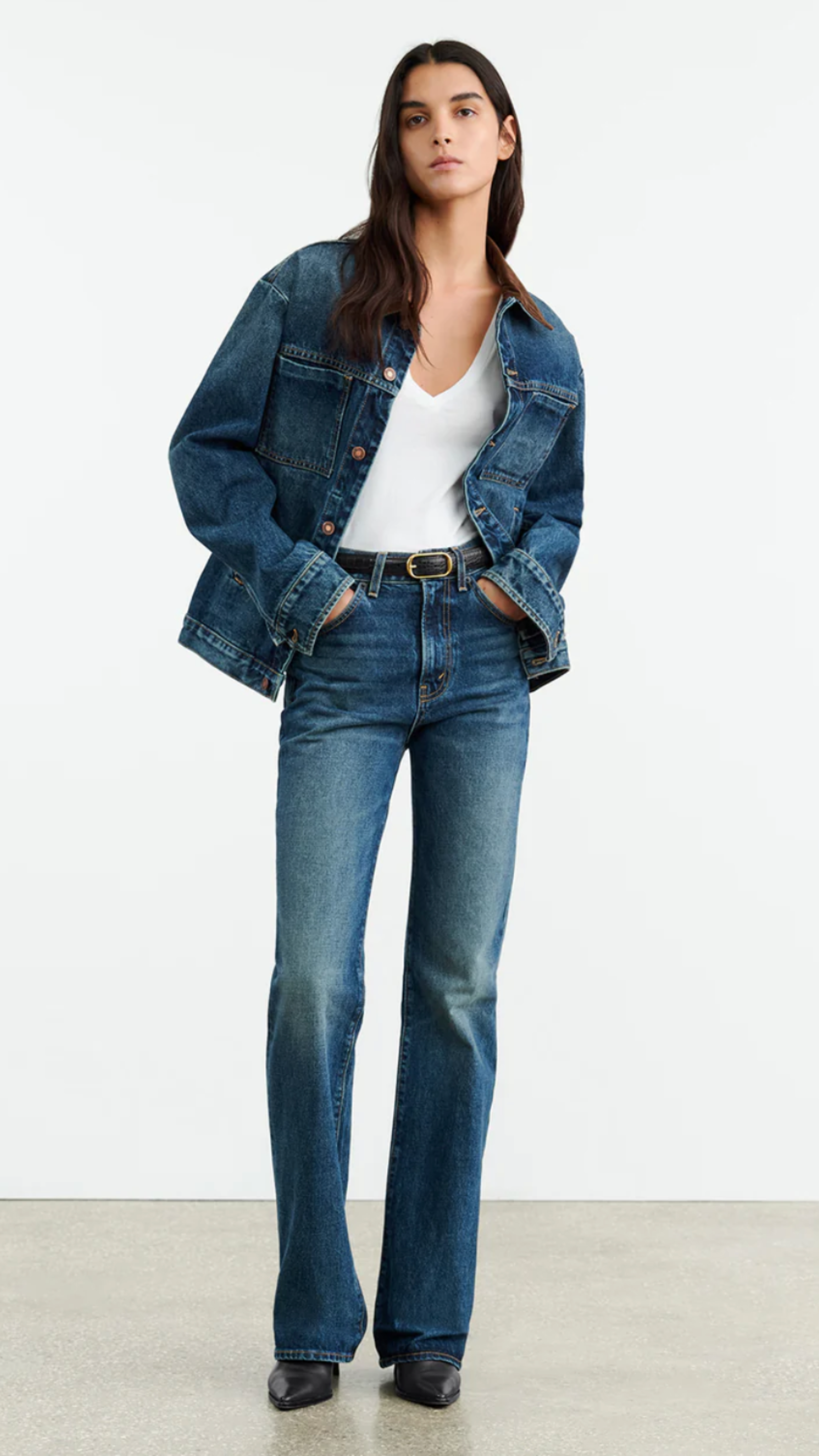 Nili Lotan Joan Jean in Simon Wash