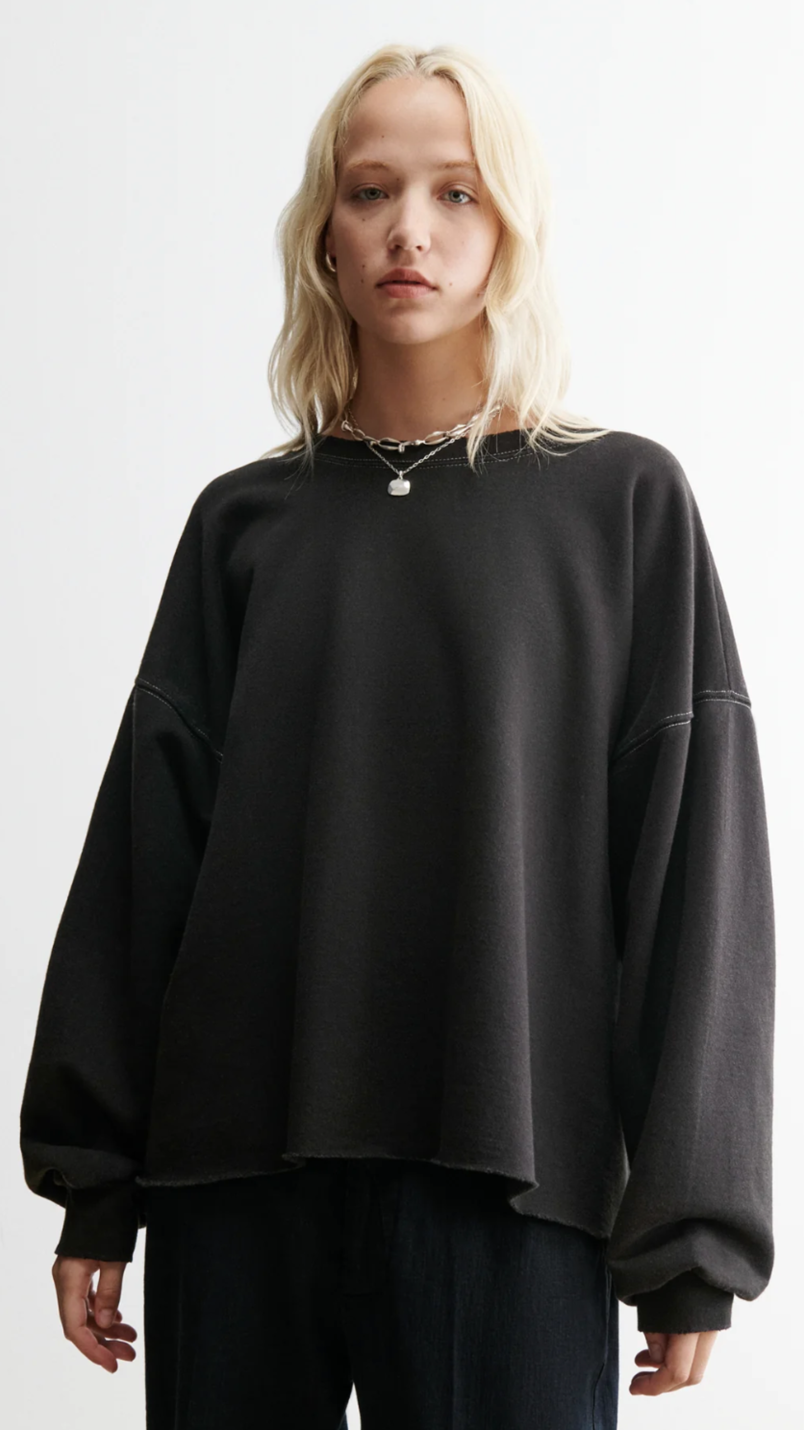 Rachel Comey Fonder Sweatshirt in Charcoal