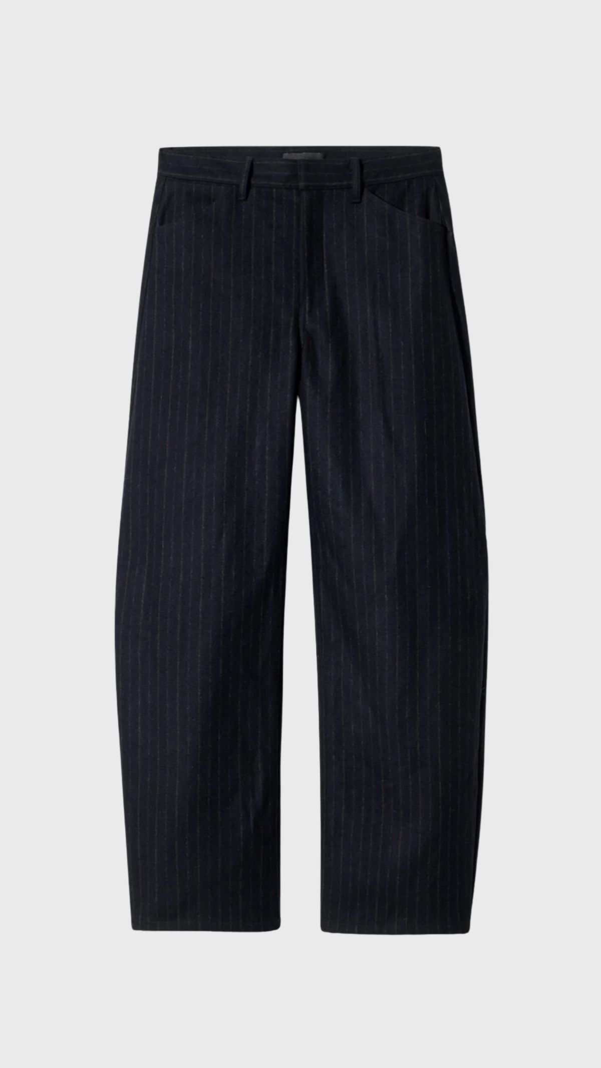 Nili Lotan Tribeca Pant in Black Pinstripes