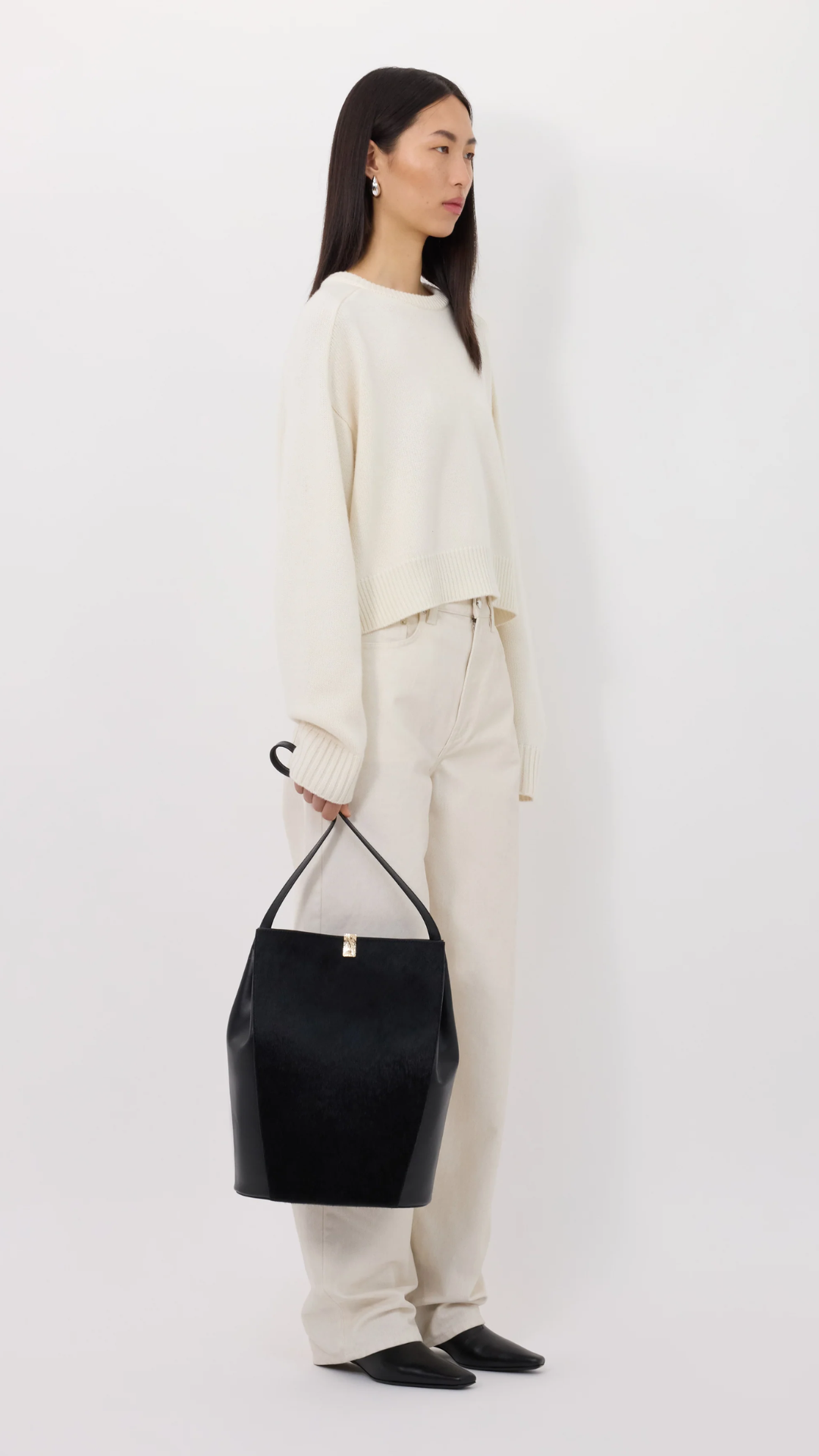 Loulou de Saison Bruzzi LDS Cropped Sweater