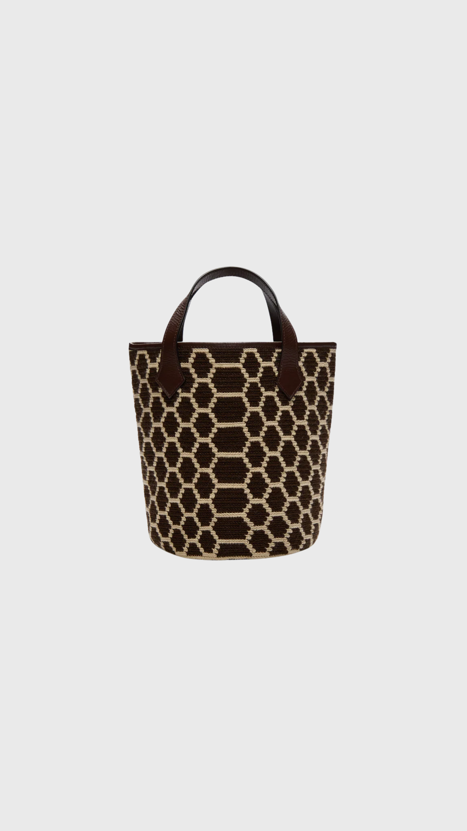 TWP Caraiva Python Woven Tote in Abstract Snake