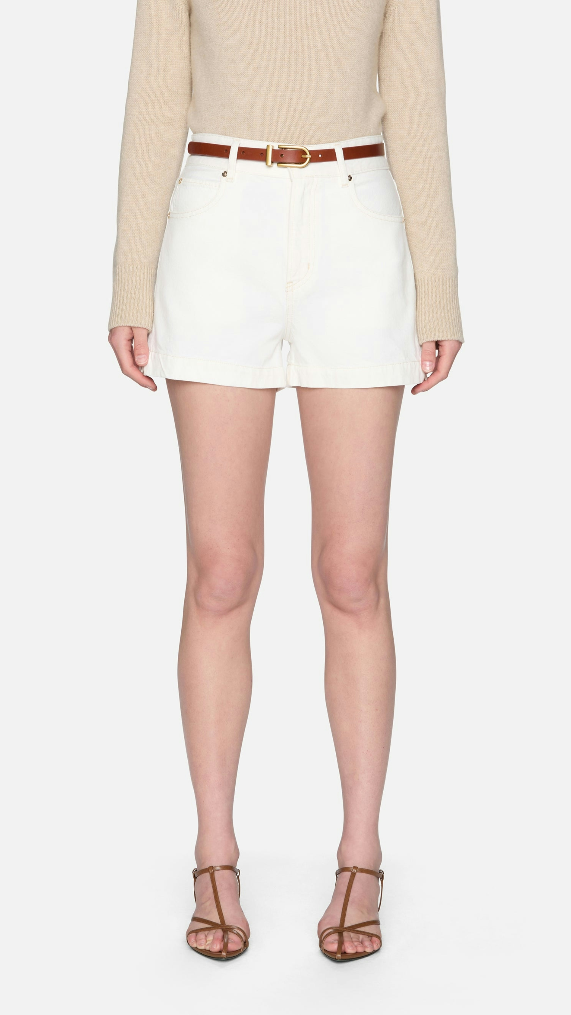 Frame The Charm Short in Au Natural
