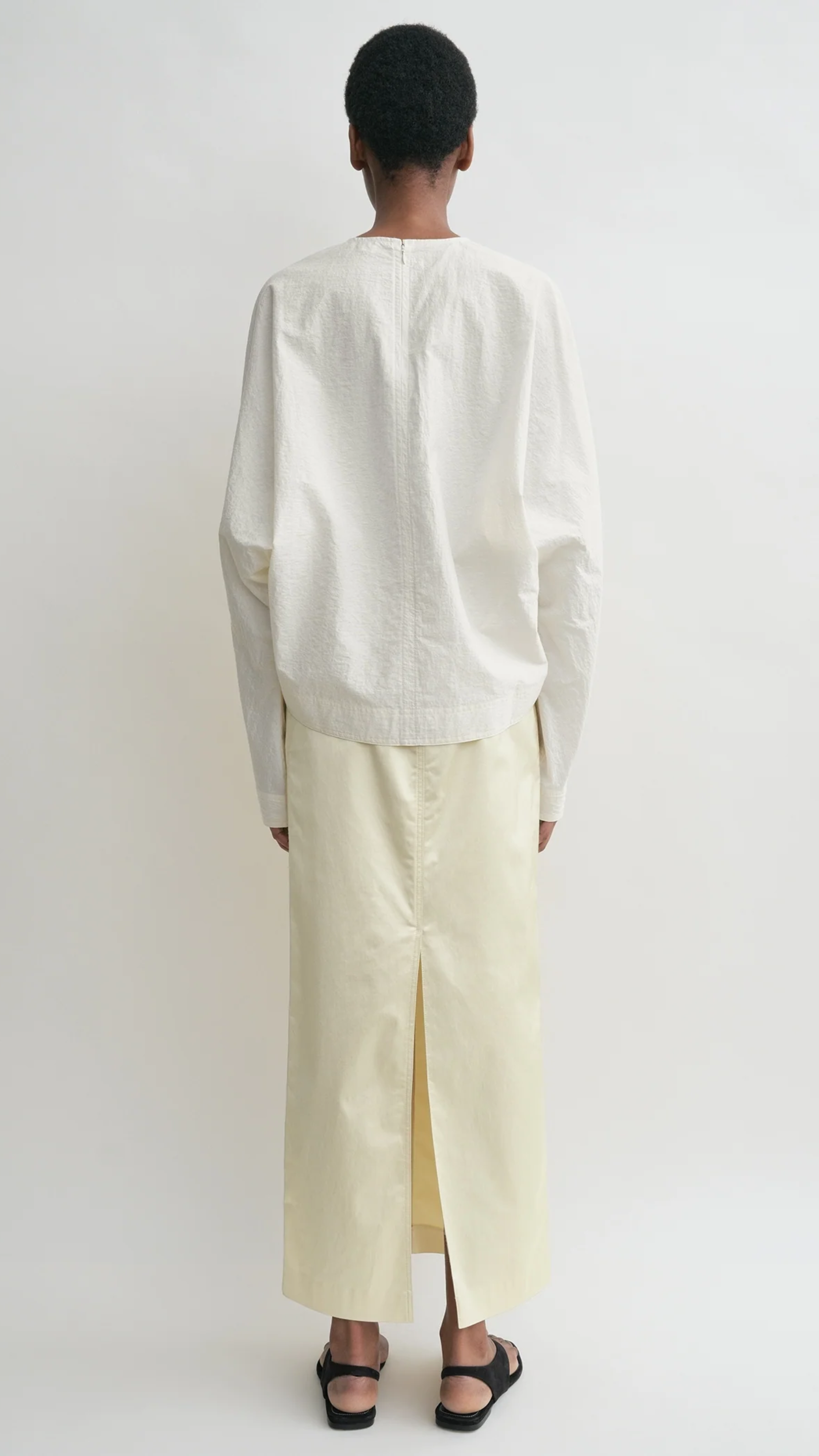 Toteme Batwing Top in Off White
