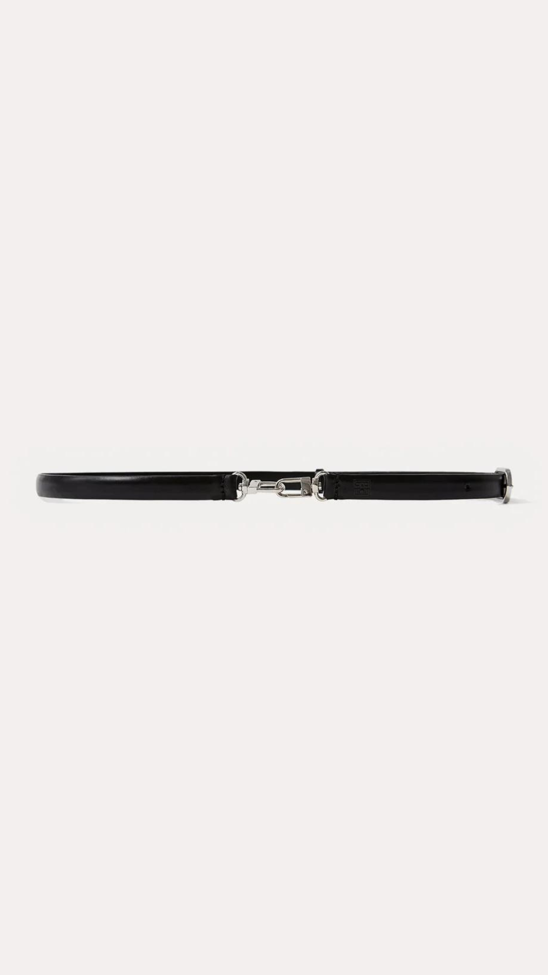 Toteme Double Clasp Leather Belt