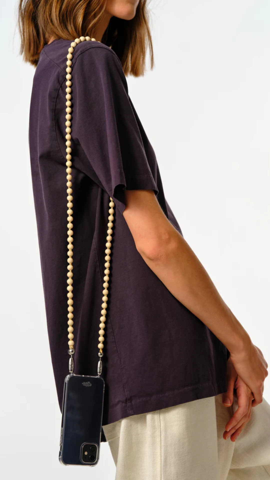 OSSA Wooden Beads Crossbody