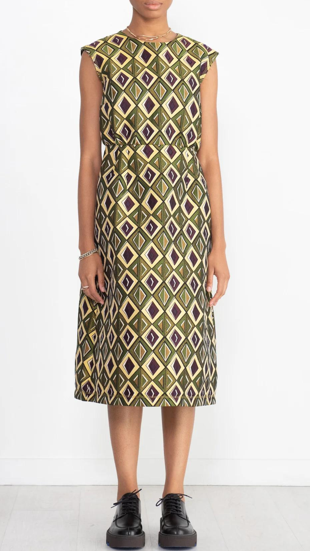 Odeeh Pattern Dress