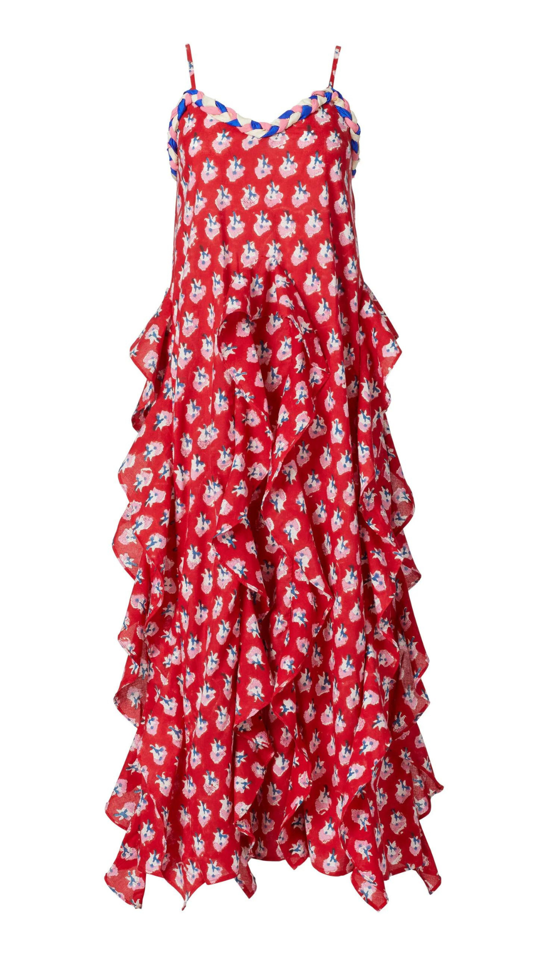 Alix of Bohemia Filipa Flower Ruffle Dress