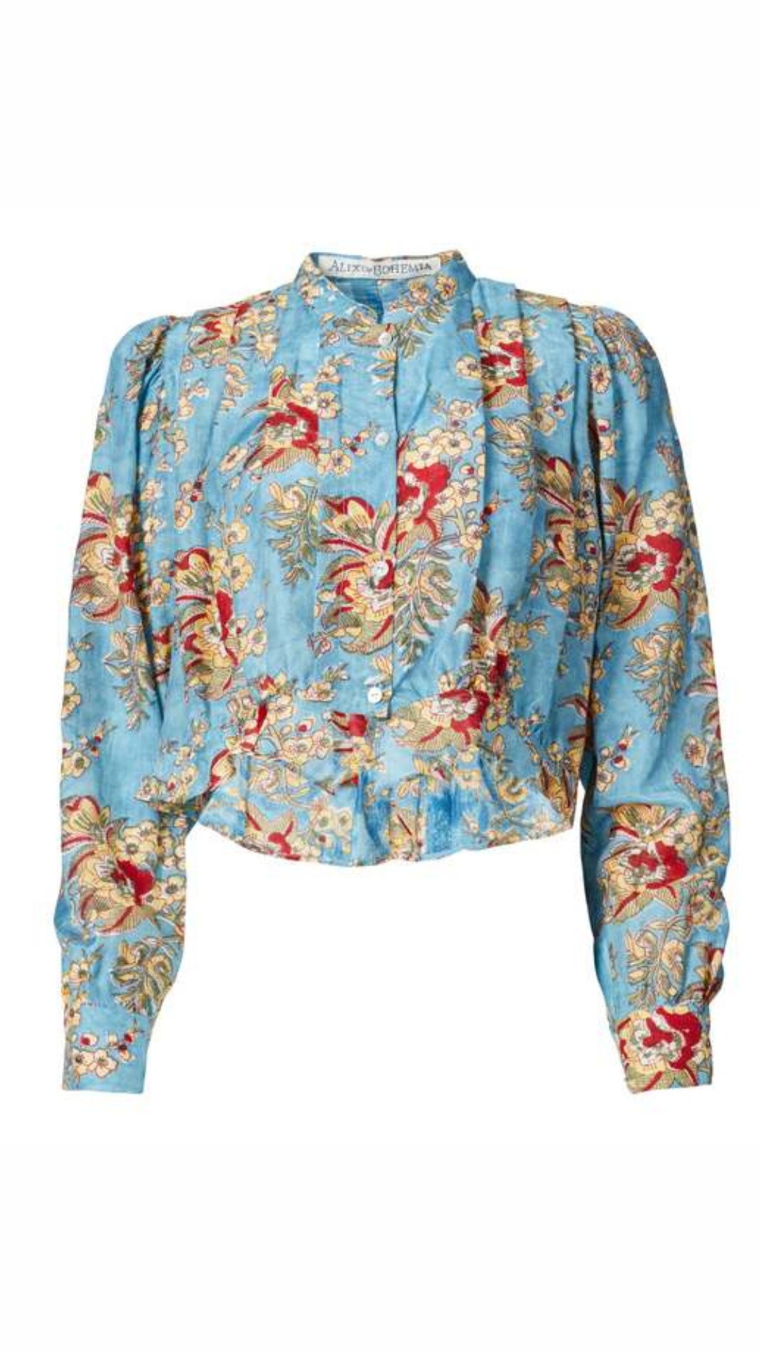 Alix of Bohemia Rhiannon Azure Blouse