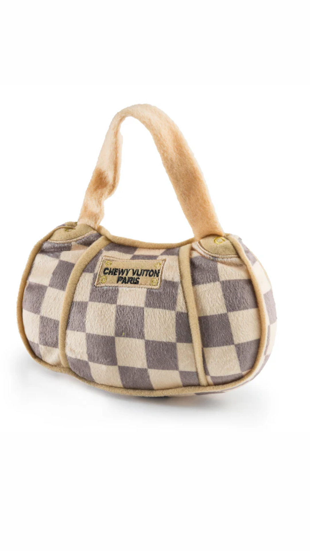 Haute Diggity Dog Chewy Vuiton Handbag Dog Toy