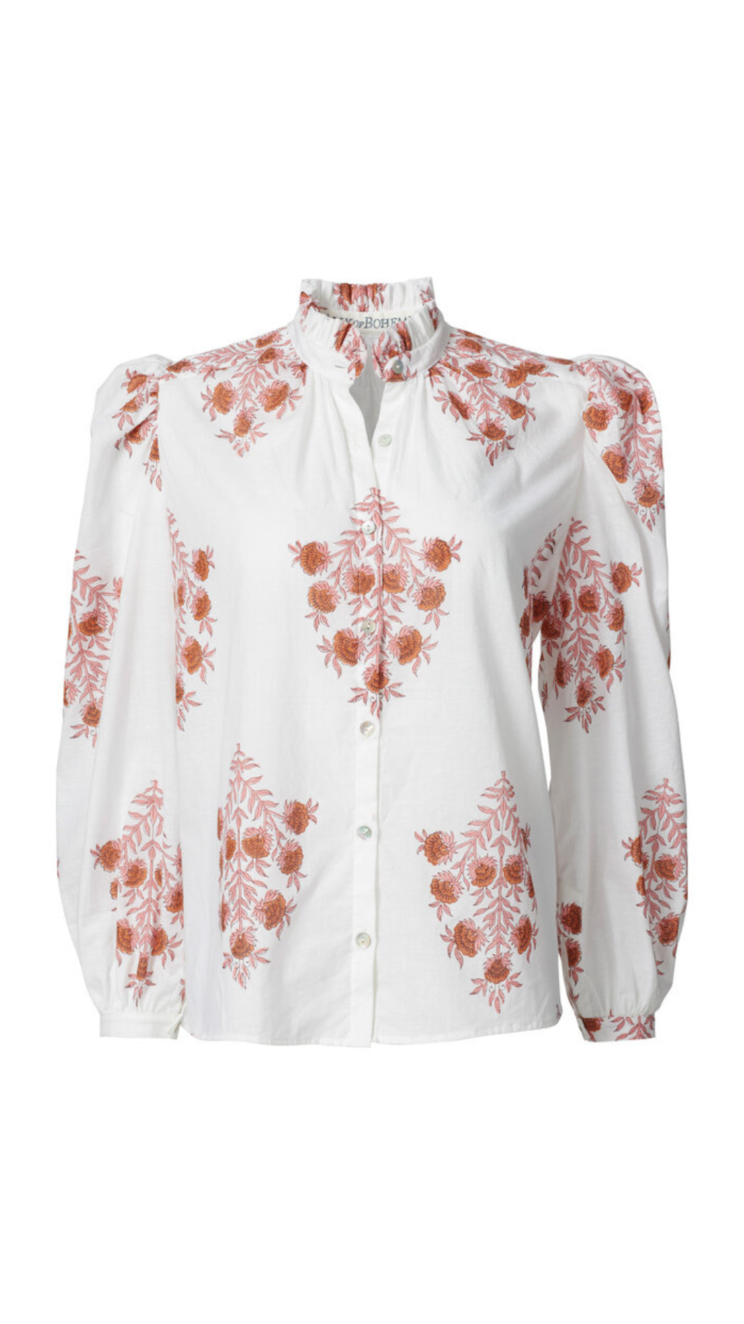 Alix of Bohemia Annabel Pink Dahlia Blouse