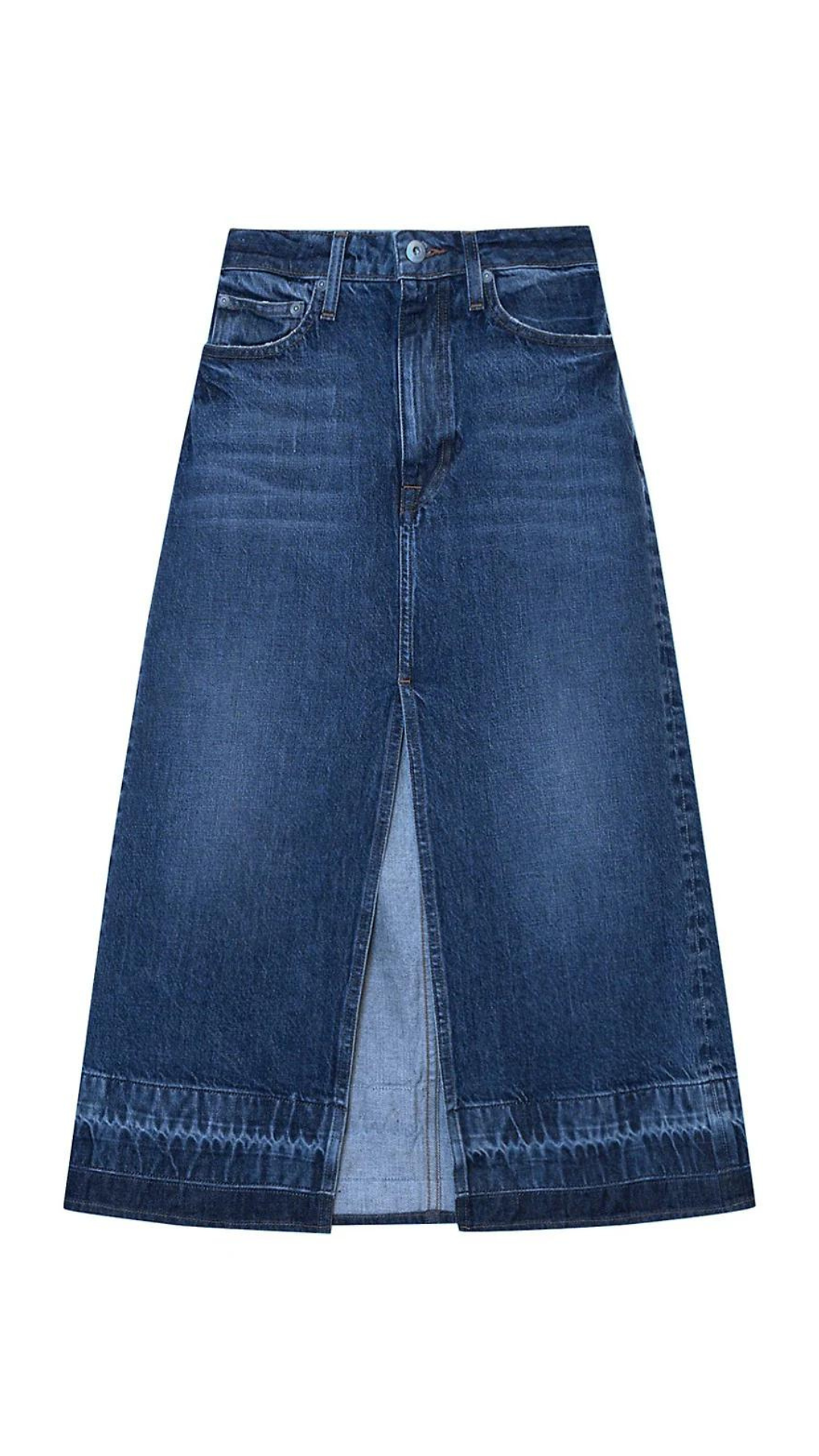 Simkhai Della Release Hem Midi Skirt