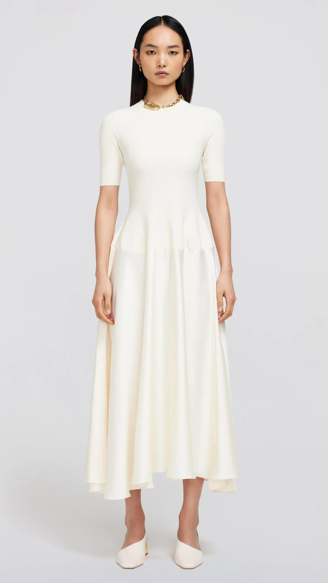 Simkhai Marionne Crewneck Midi