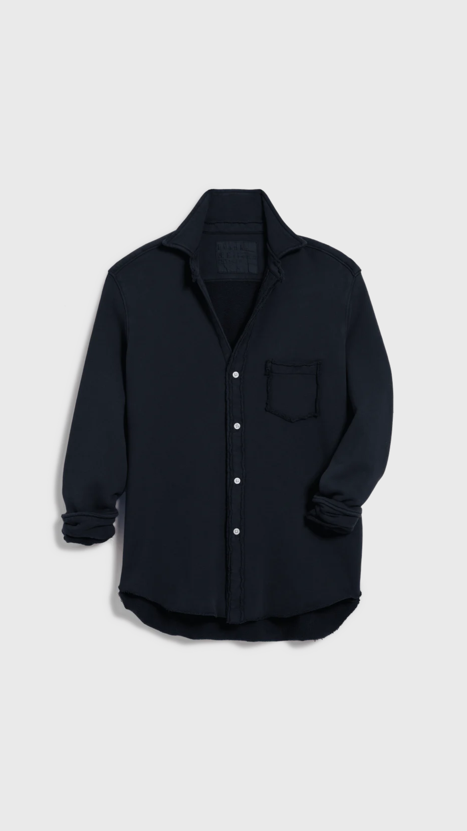 Frank & Eileen Relaxed Button Up Sweatshirt