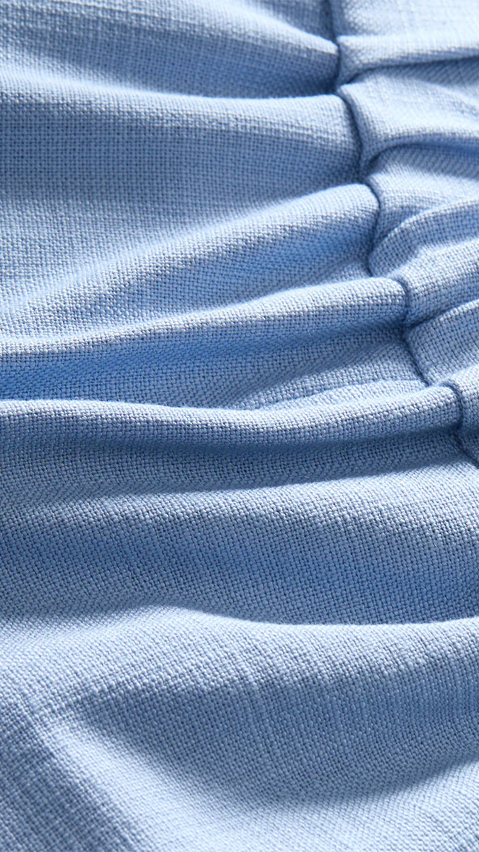 Veronica Beard Elbe Pleated Short in Bluebell