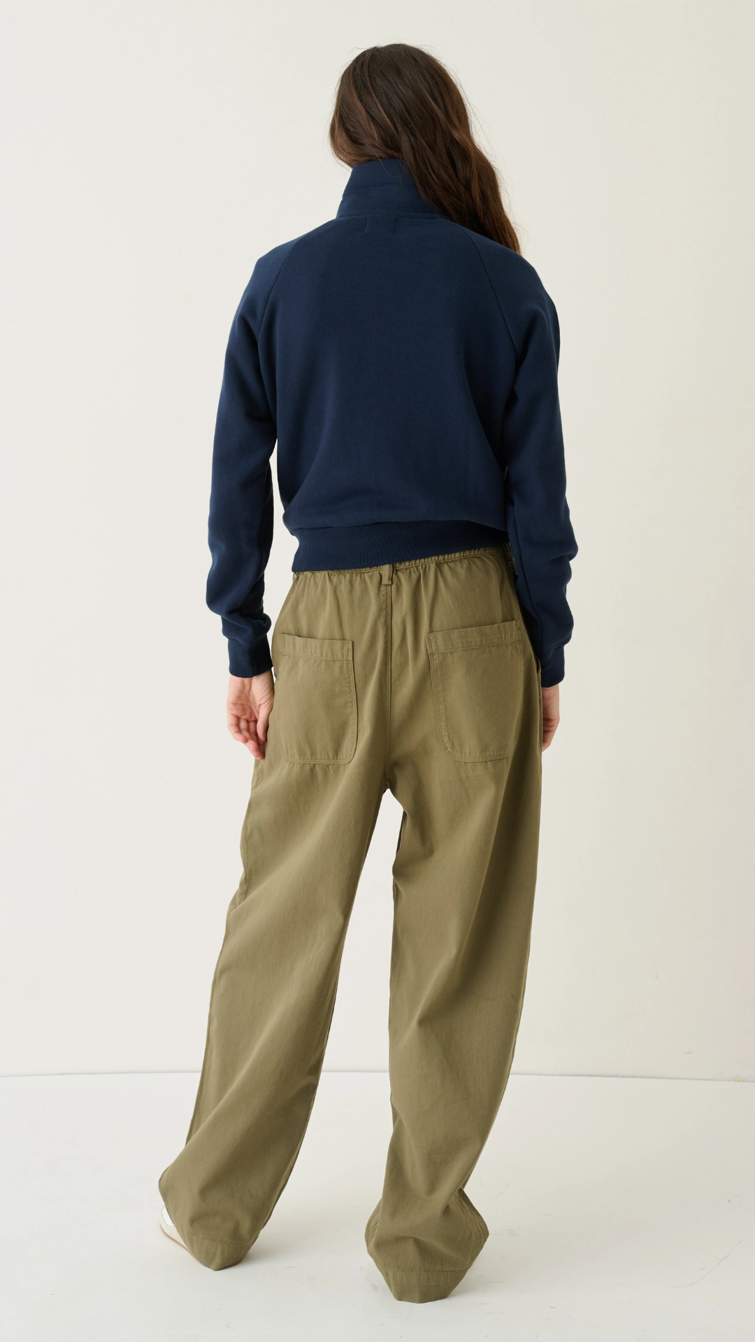 Jamie Haller The Quarter Zip in Navy