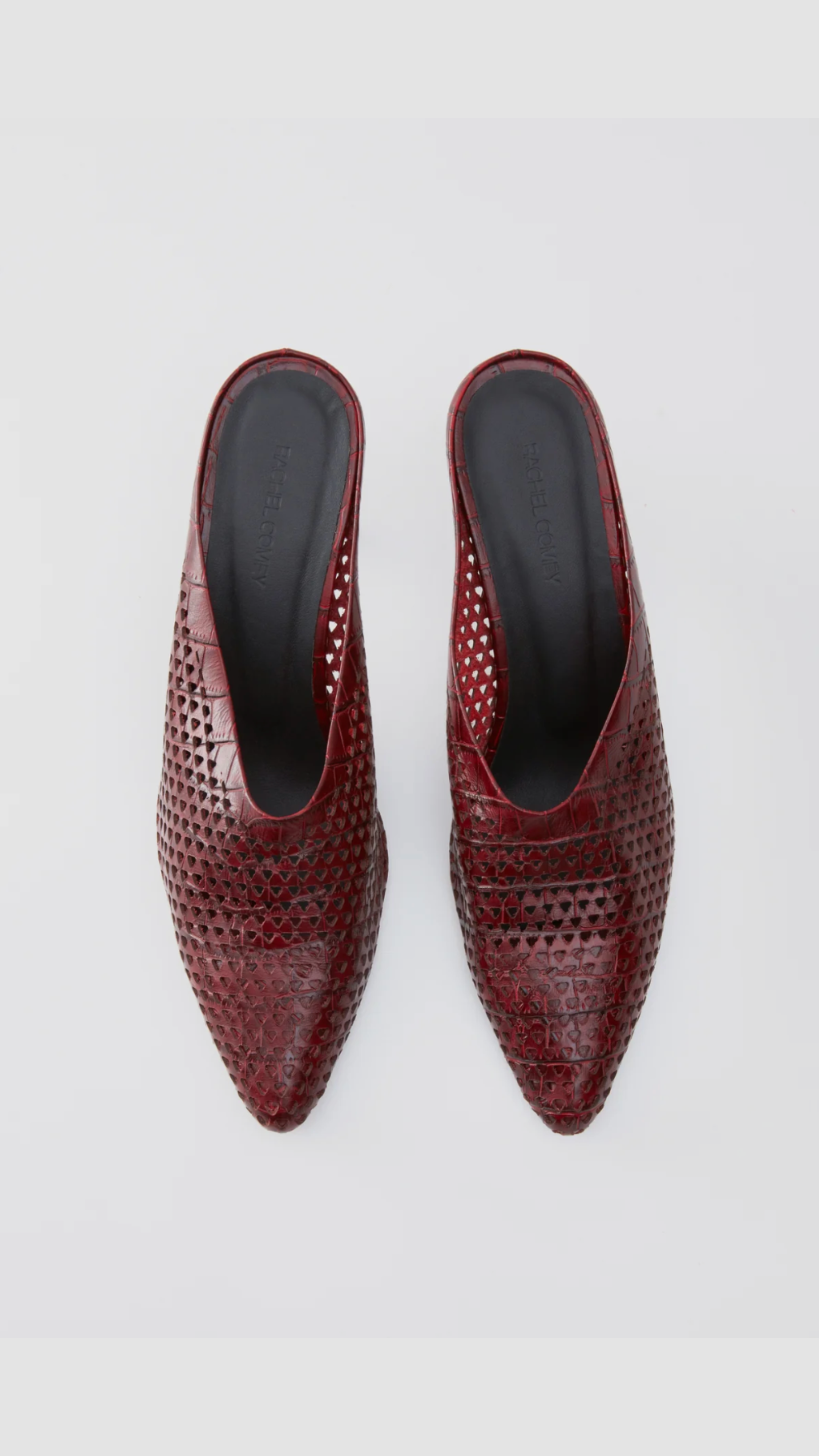 Rachel Comey Alder Mule in Merlot