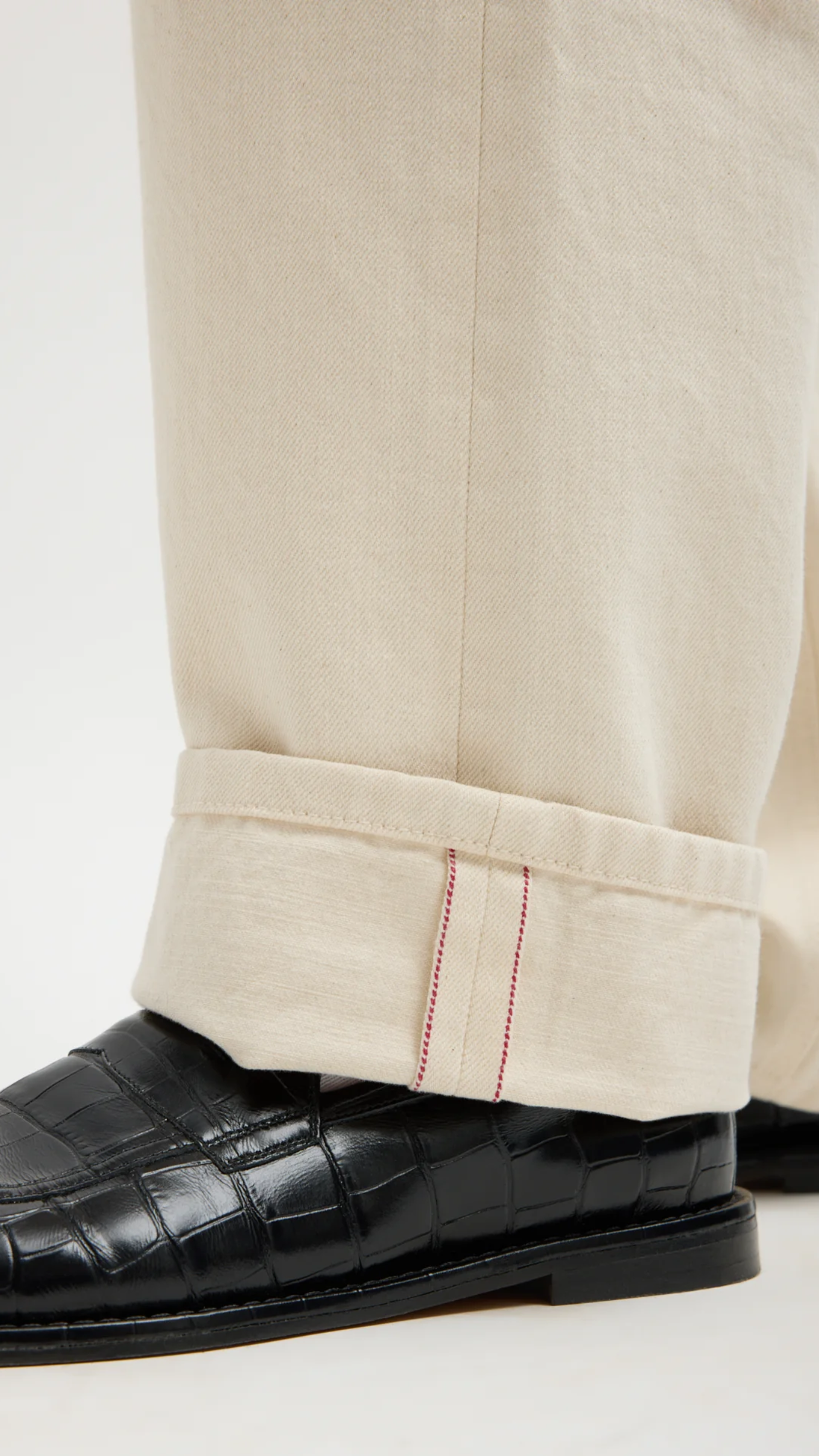 Tibi Selvedge Denim 5 Pocket Alec Jean