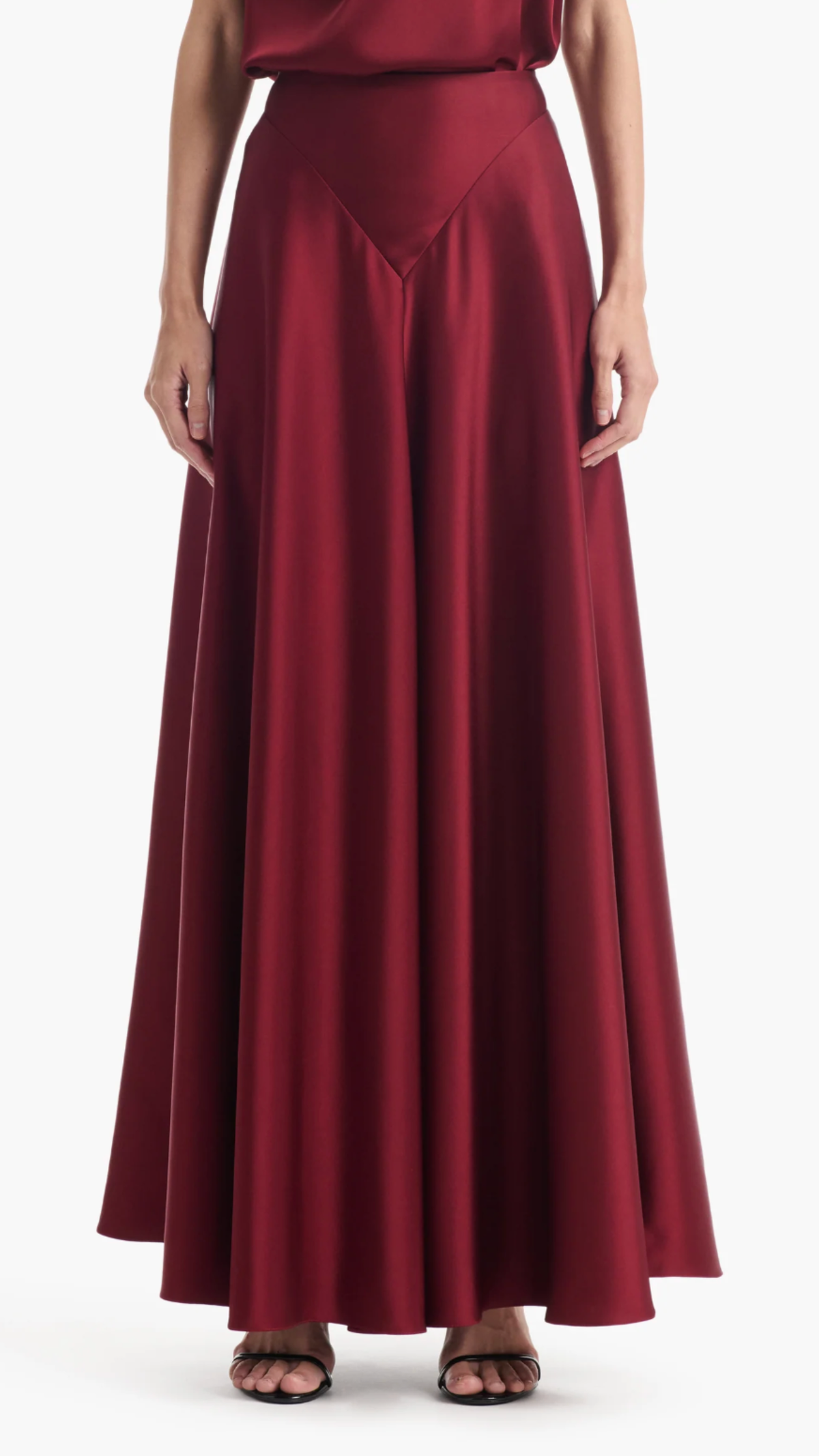 Altuzarra Ames Skirt in Grenache