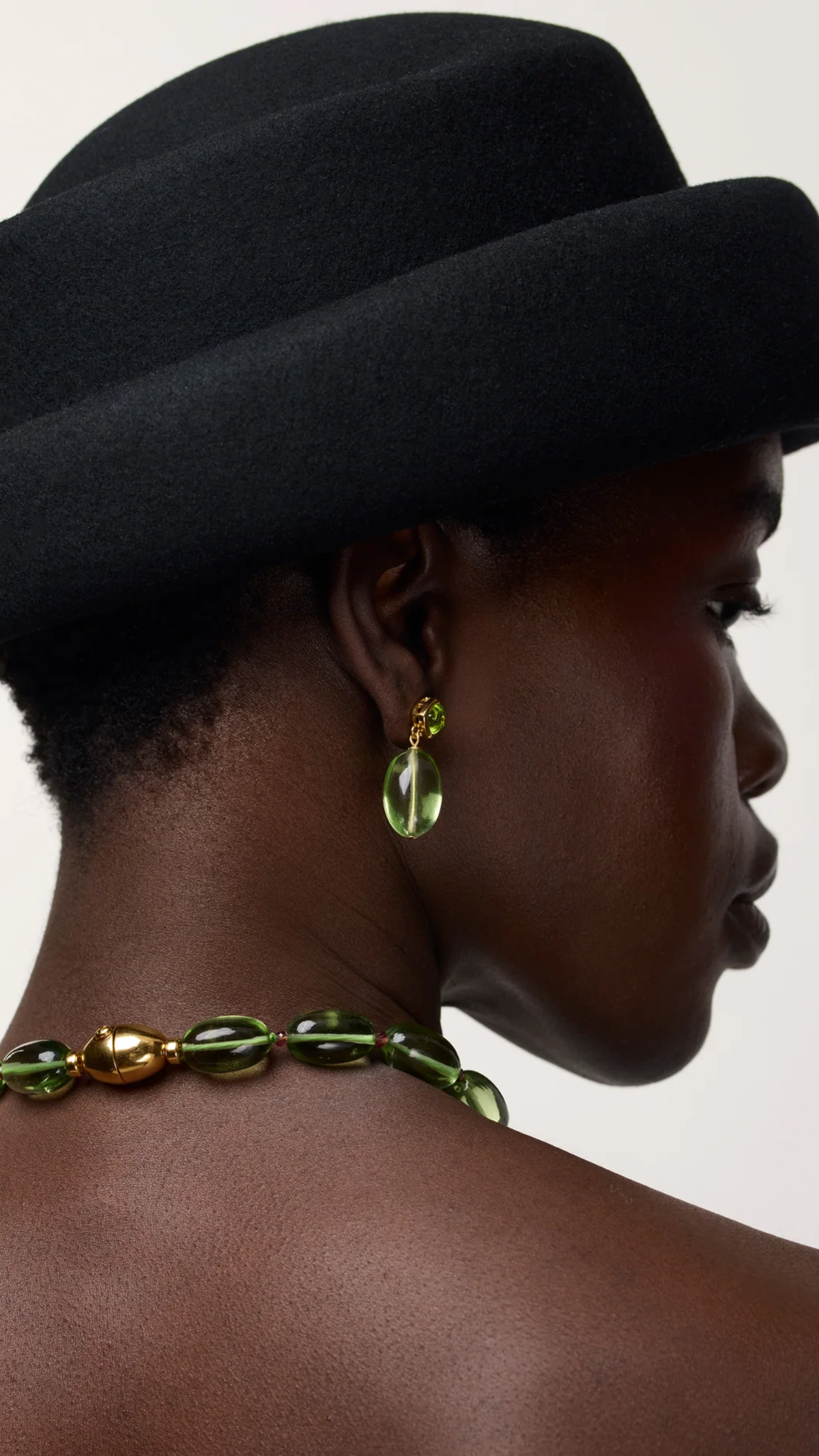 Lizzie Fortunato Verdant Earrings in Grove