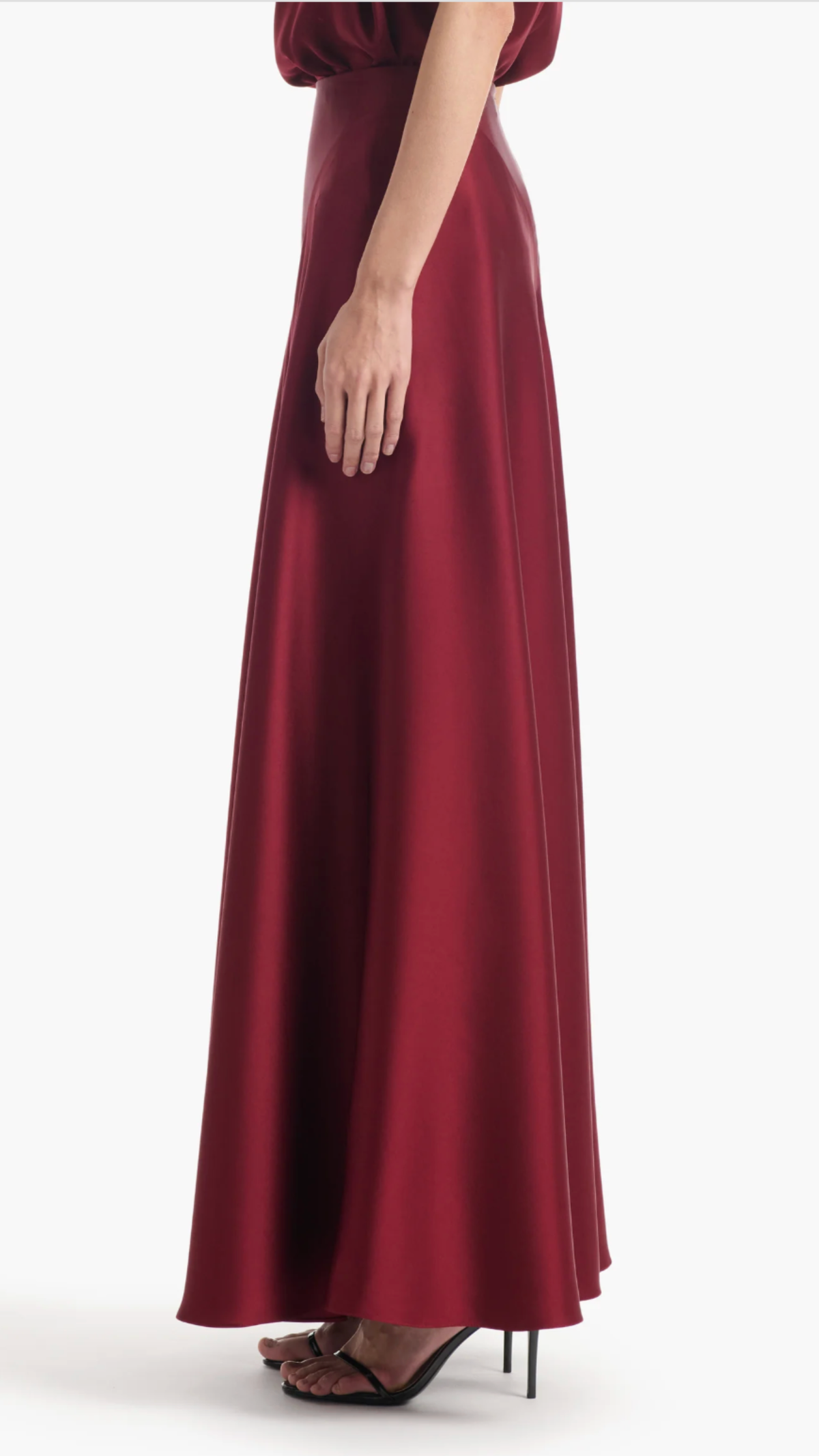 Altuzarra Ames Skirt in Grenache