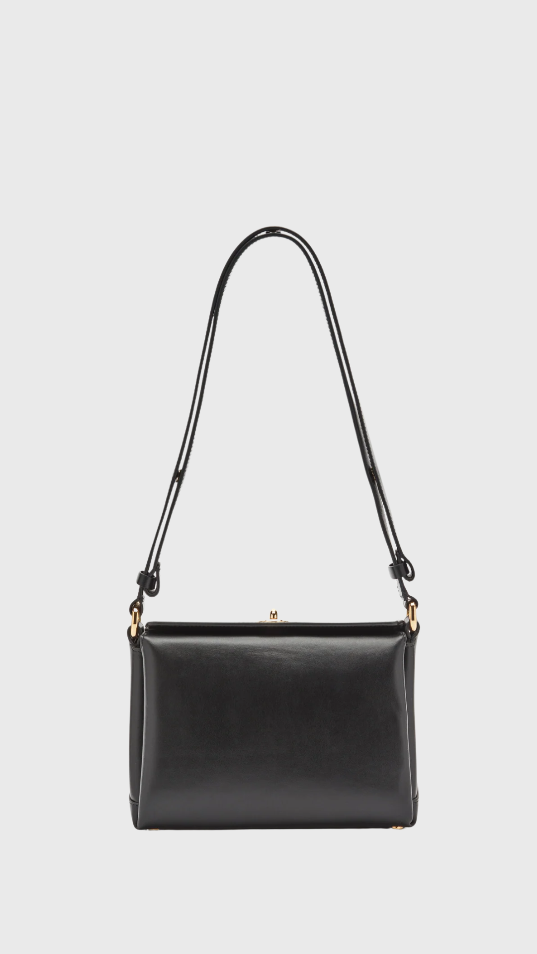 PLAN C  ショルダーバッグ Plan C Small Shoulder Bag in Black