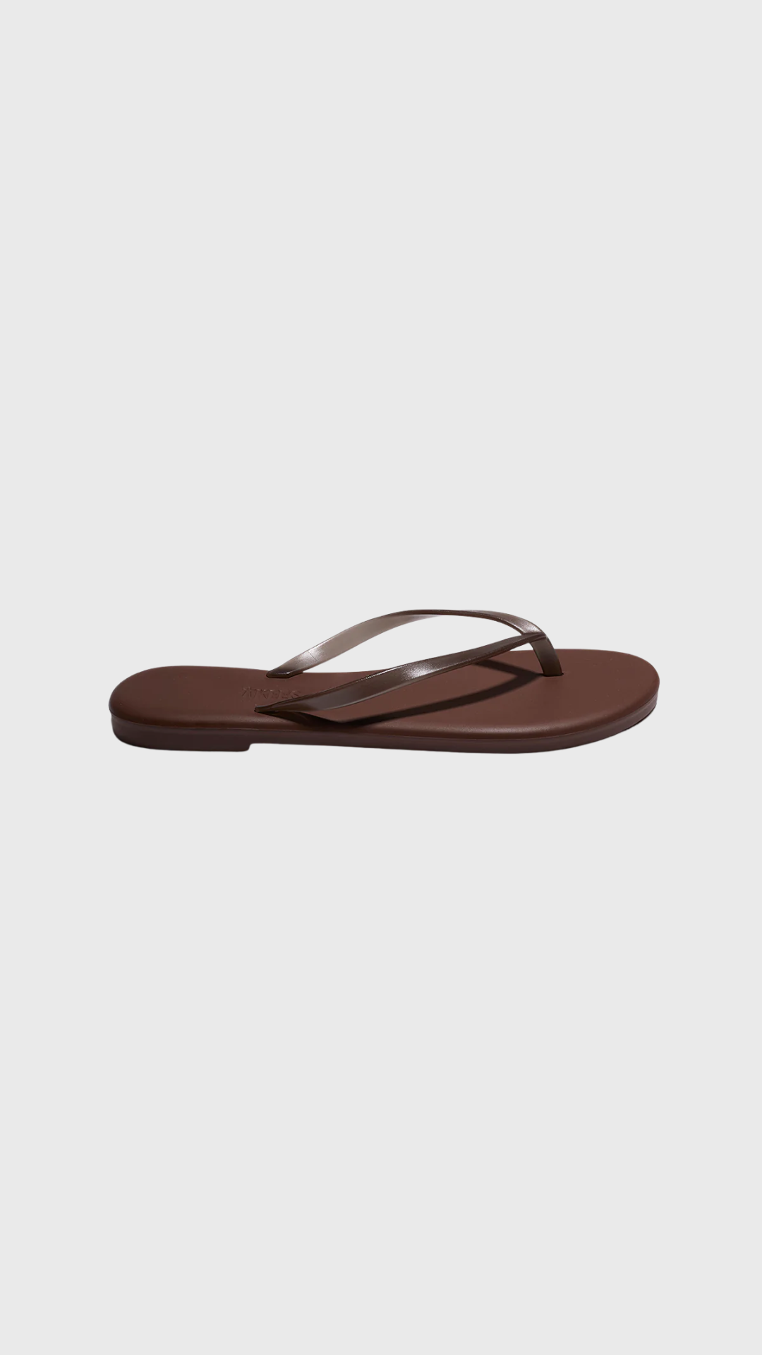 Tkees Aqua Lily Flip Flops in Brun Brown