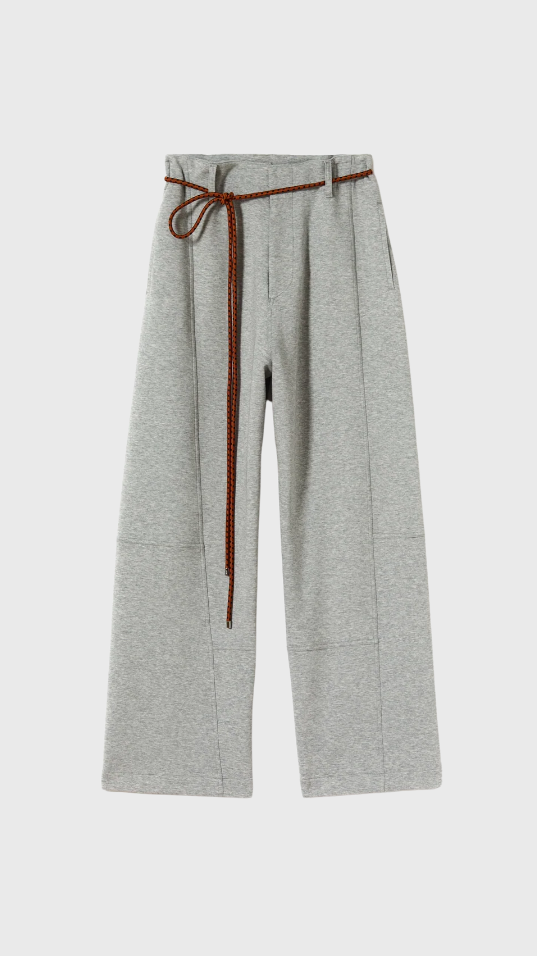 Plan C Fleece Trousers in Grey